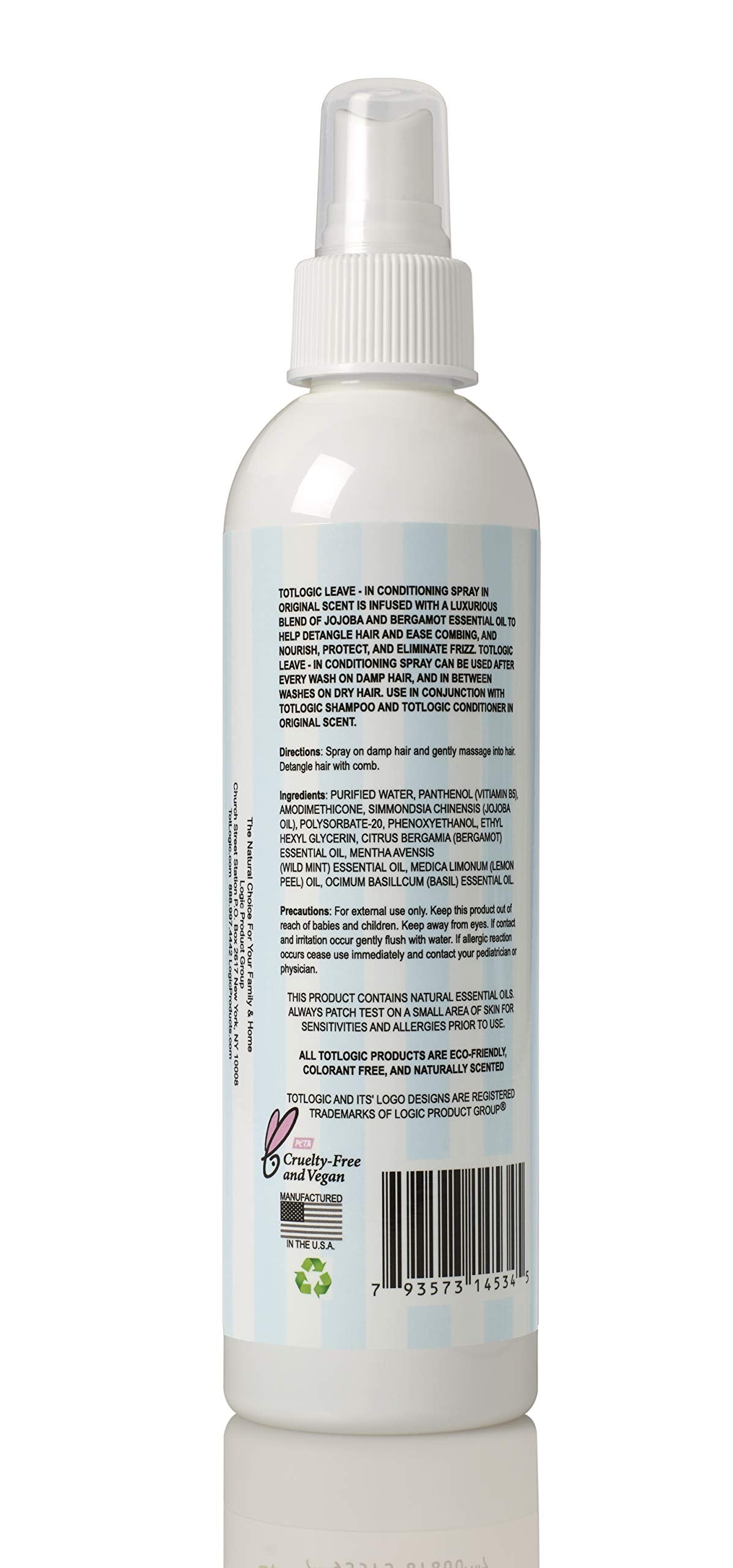 TotLogic Kids formule sans colorants, soin sans produits agressifs pour les cheveux.