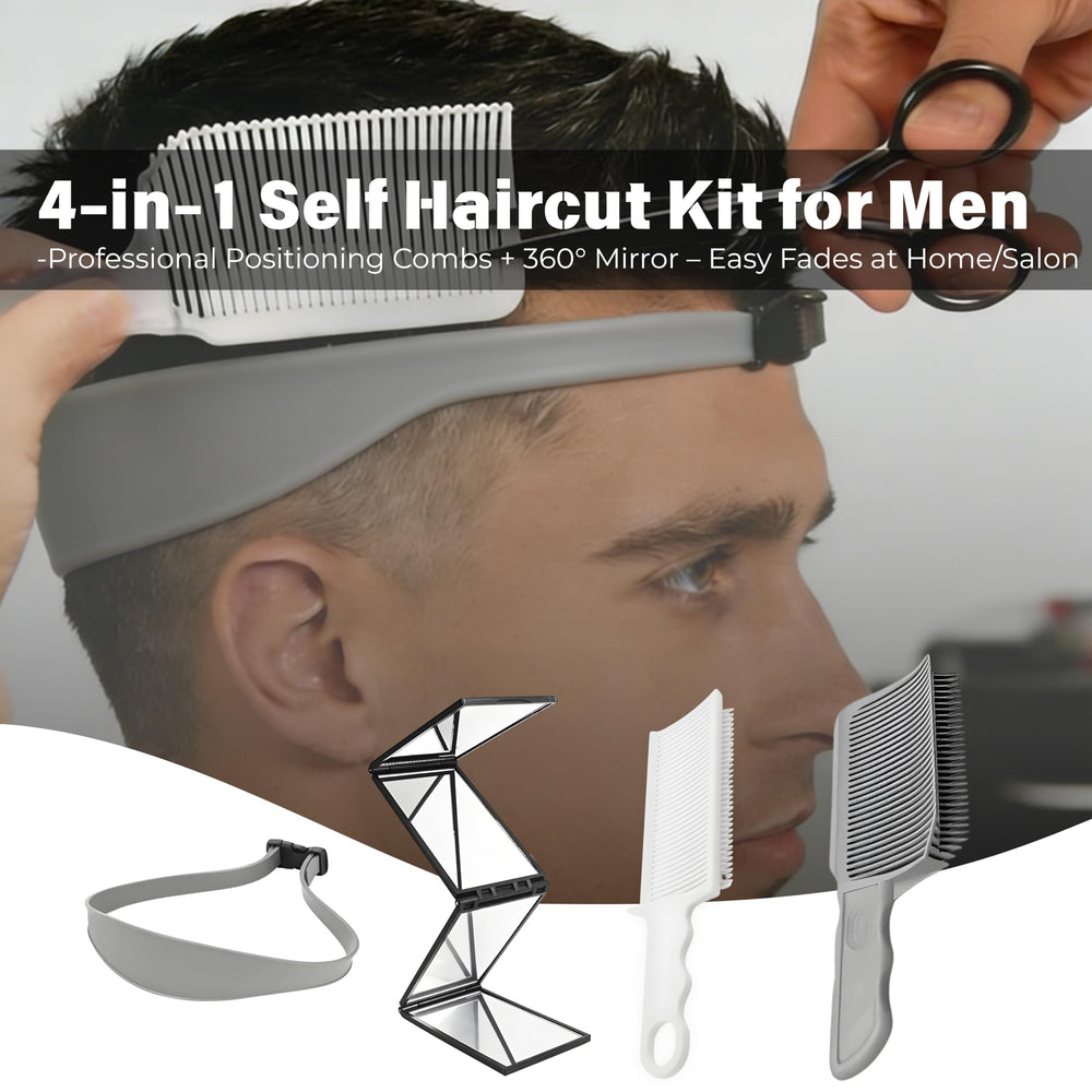 Totnwrooye Fade Comb Set ensemble léger et facile à nettoyer