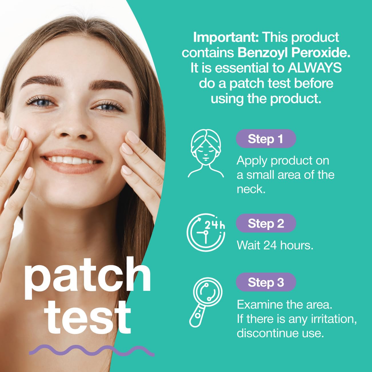 Touch formulation leger sous maquillage sans effet gras