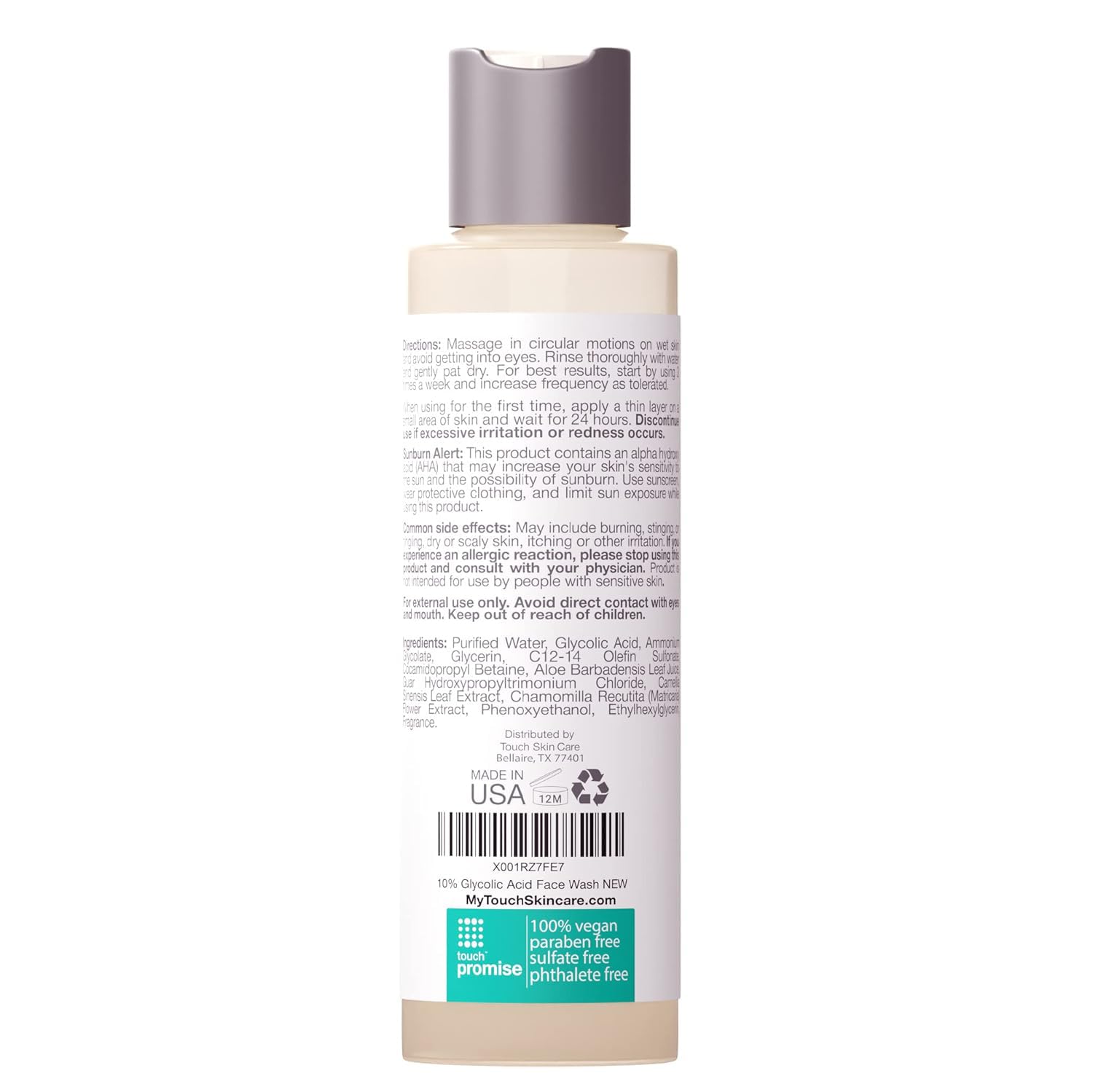 Daily use foaming cleanser refreshing skin after wash