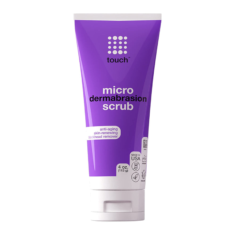 TOUCH gommage visage cristaux: exfoliation douce et efficace.