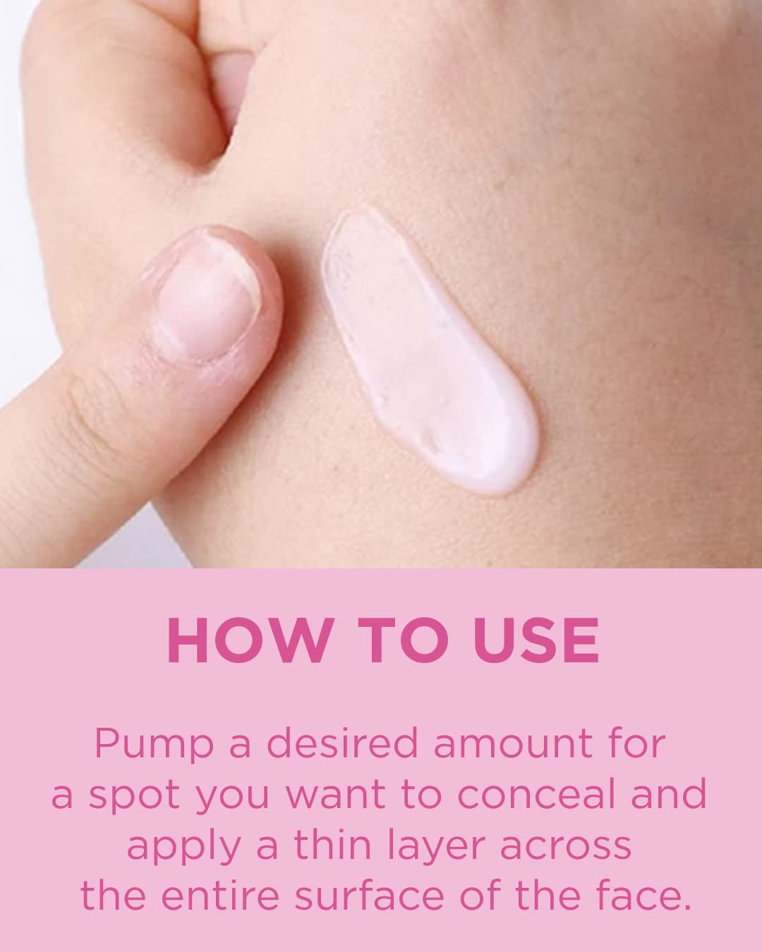Touch in Sol No Pore Blem Primer utilisation facile avant le fond de teint.