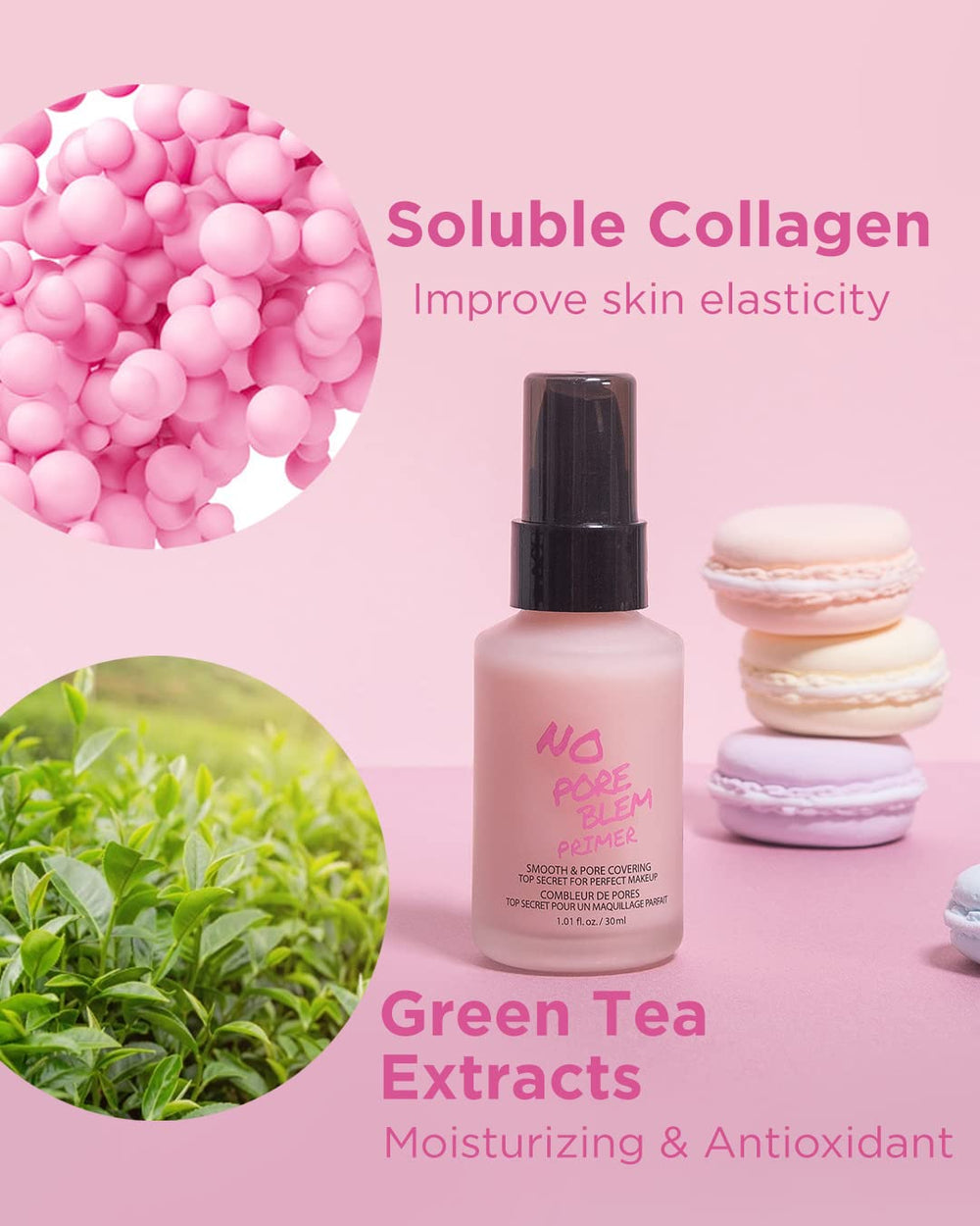 Touch in Sol No Pore Blem Primer formule sans parabènes et sans huile minérale.