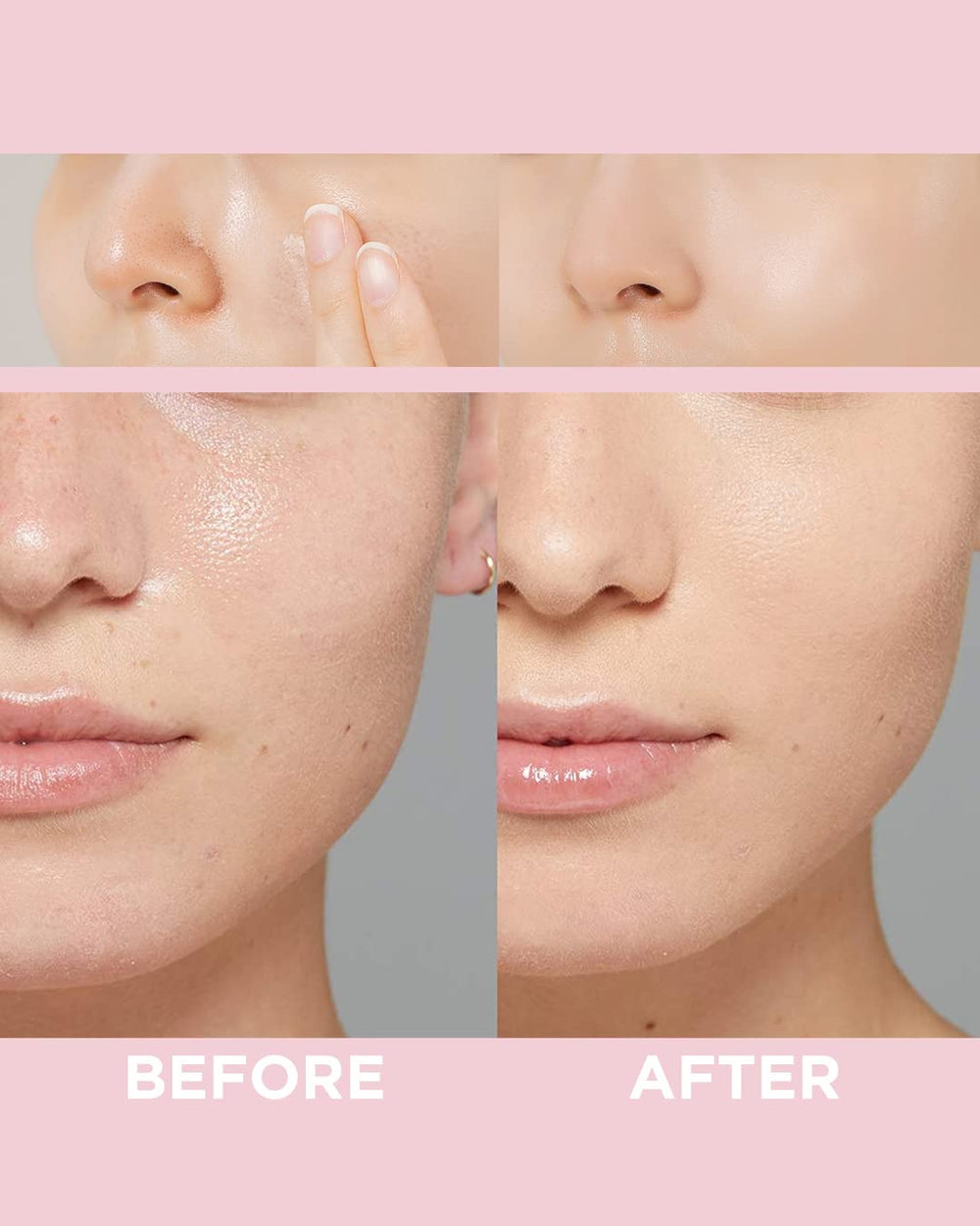 Touch in Sol No Pore Blem Primer hydratation immédiate avant le maquillage.