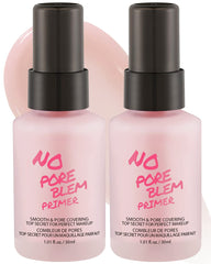 Touch in Sol No Pore Blem Primer bouteille pour peau plus lisse et uniforme.