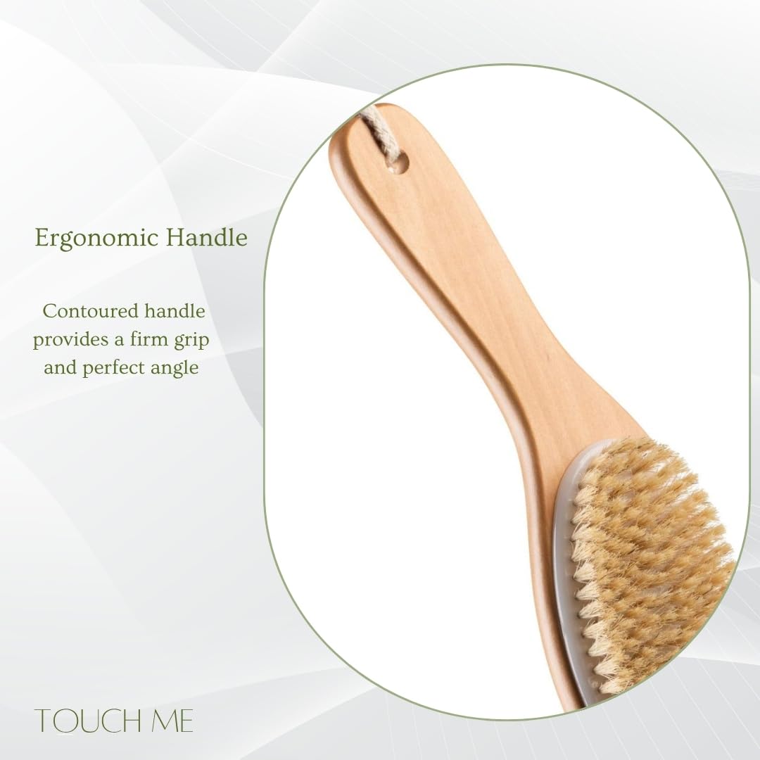 Touch Me brossage a sec pour stimulation de la circulation et peau plus ferme
