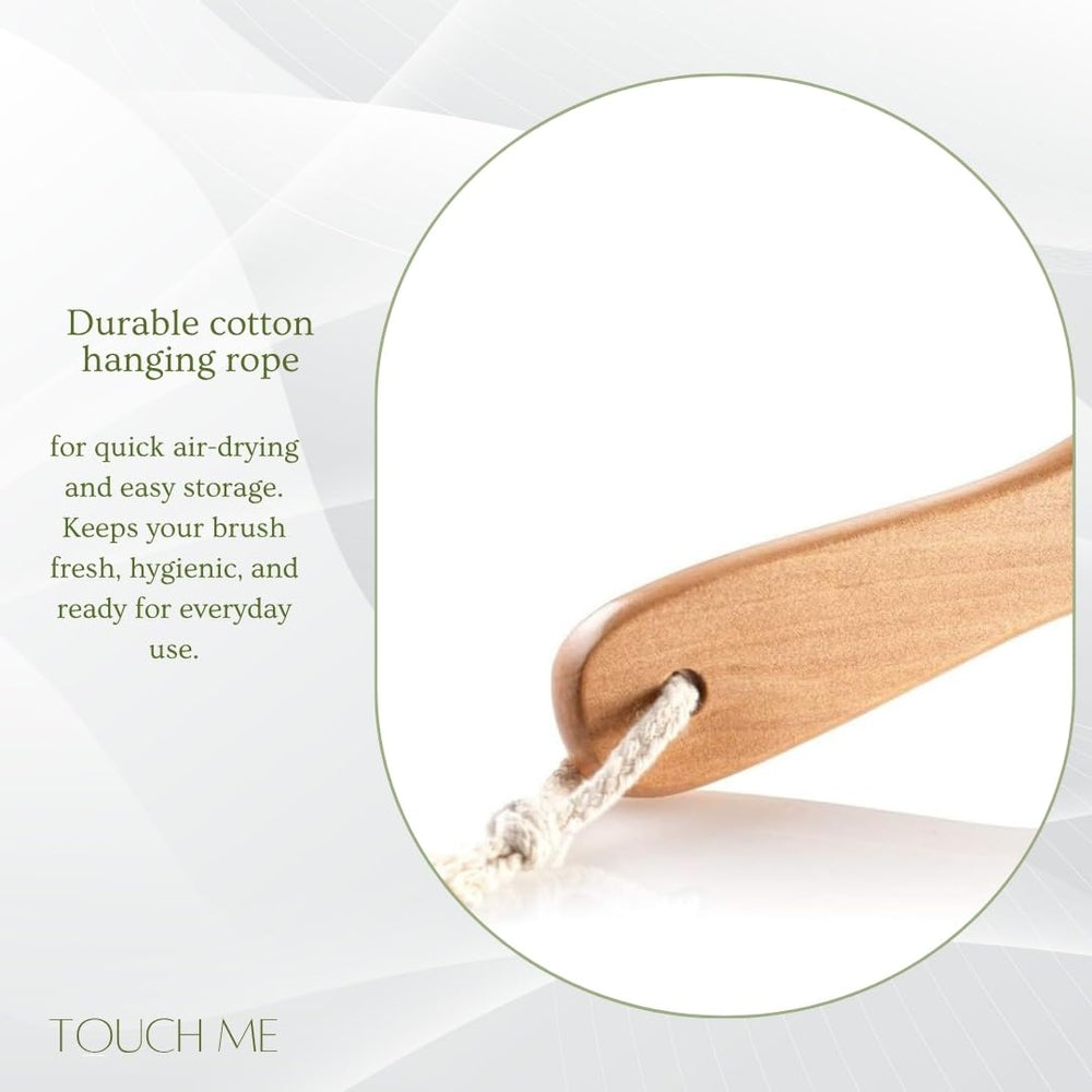 Touch Me poils sanglier durables conservent la forme même après usage quotidien