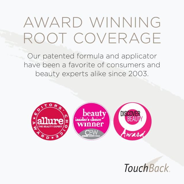 TouchBack Pro couvre racines entre shampoings — rendu rapide