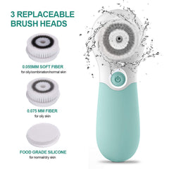 TouchBeauty brosse-visage rotation-360: nettoyage en profondeur sur le visage