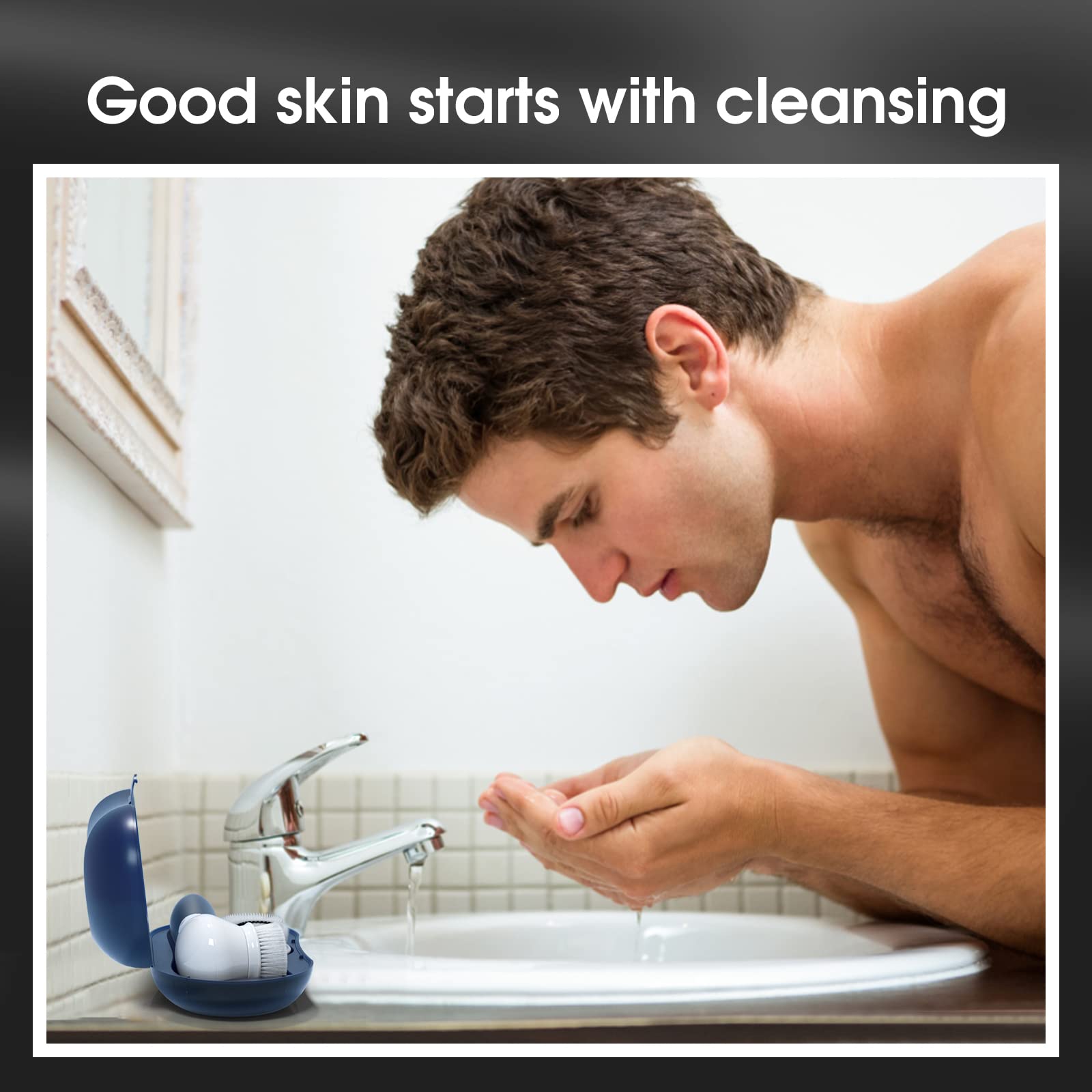 TouchBeauty brosse résistante à l eau idéale pour bains et douches