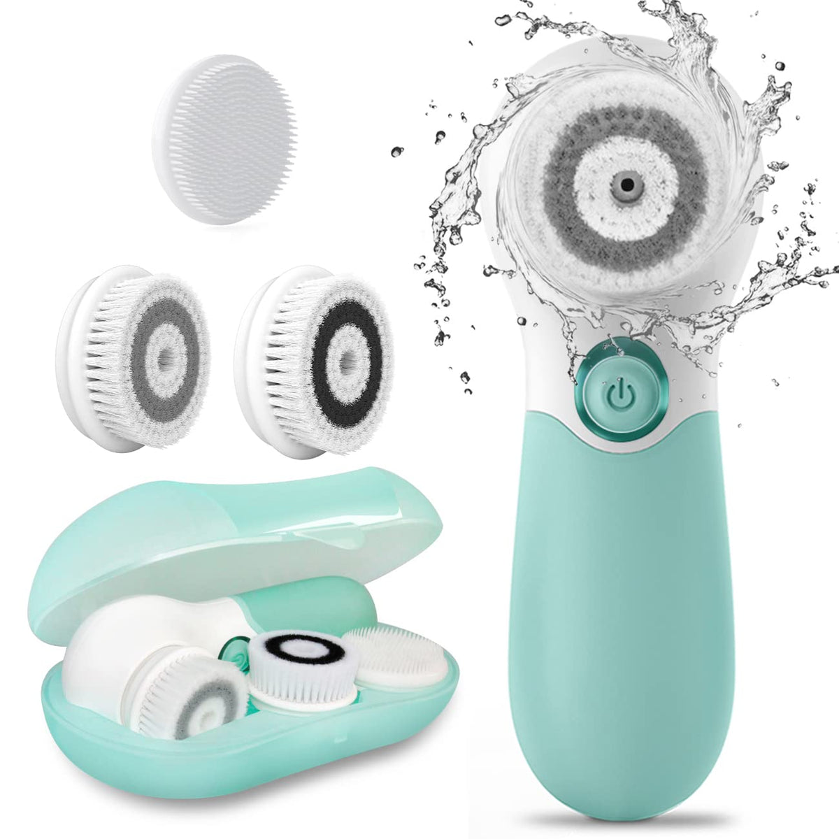 TouchBeauty emballage brosse-visage: design compact pour rangement facile