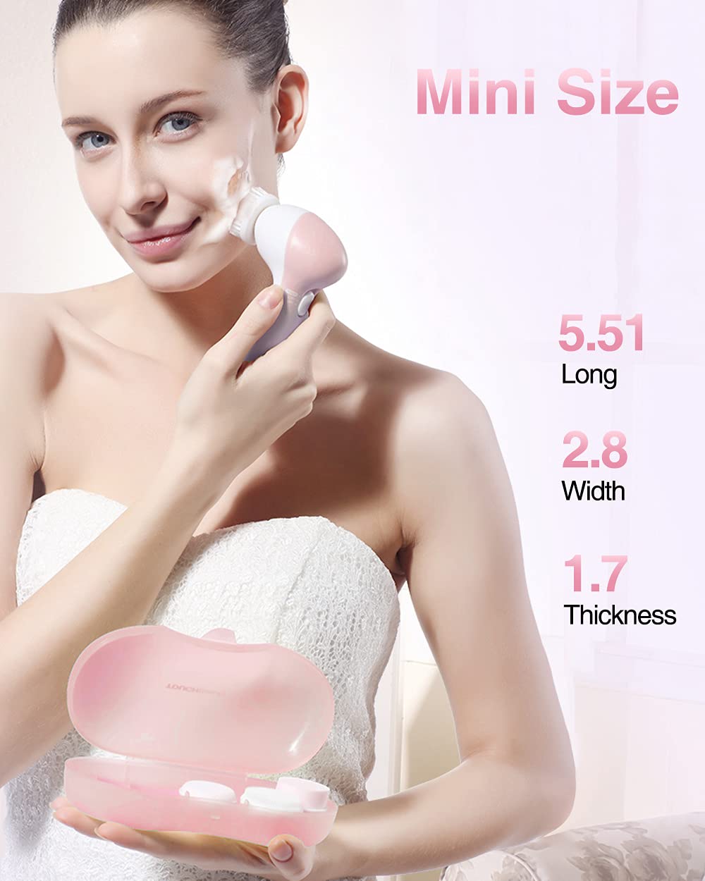 TOUCHBeauty poils silicone hypoallergenes pour peau sensible sans irritation.