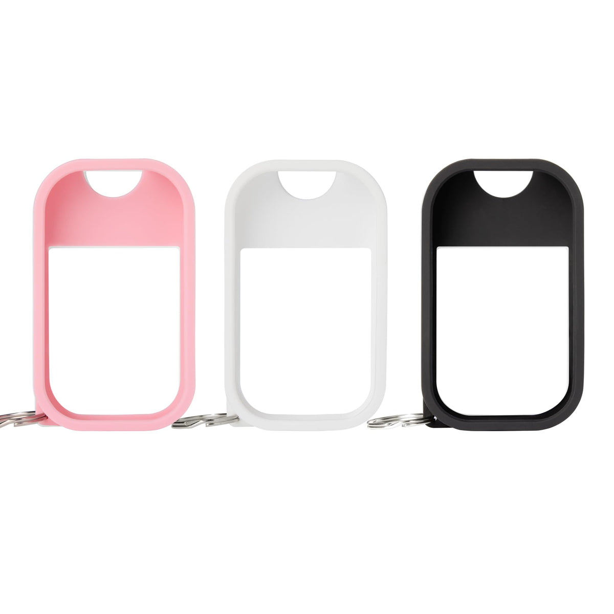 Touchland Hand Mist Case Trio Blanc Glacial — avant, rangement pratique et élégant pour votre flacon 30 ml.