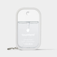 Touchland Hand Mist Case Trio Rose Bubblegum — arrière, rangement malin et décoratif.