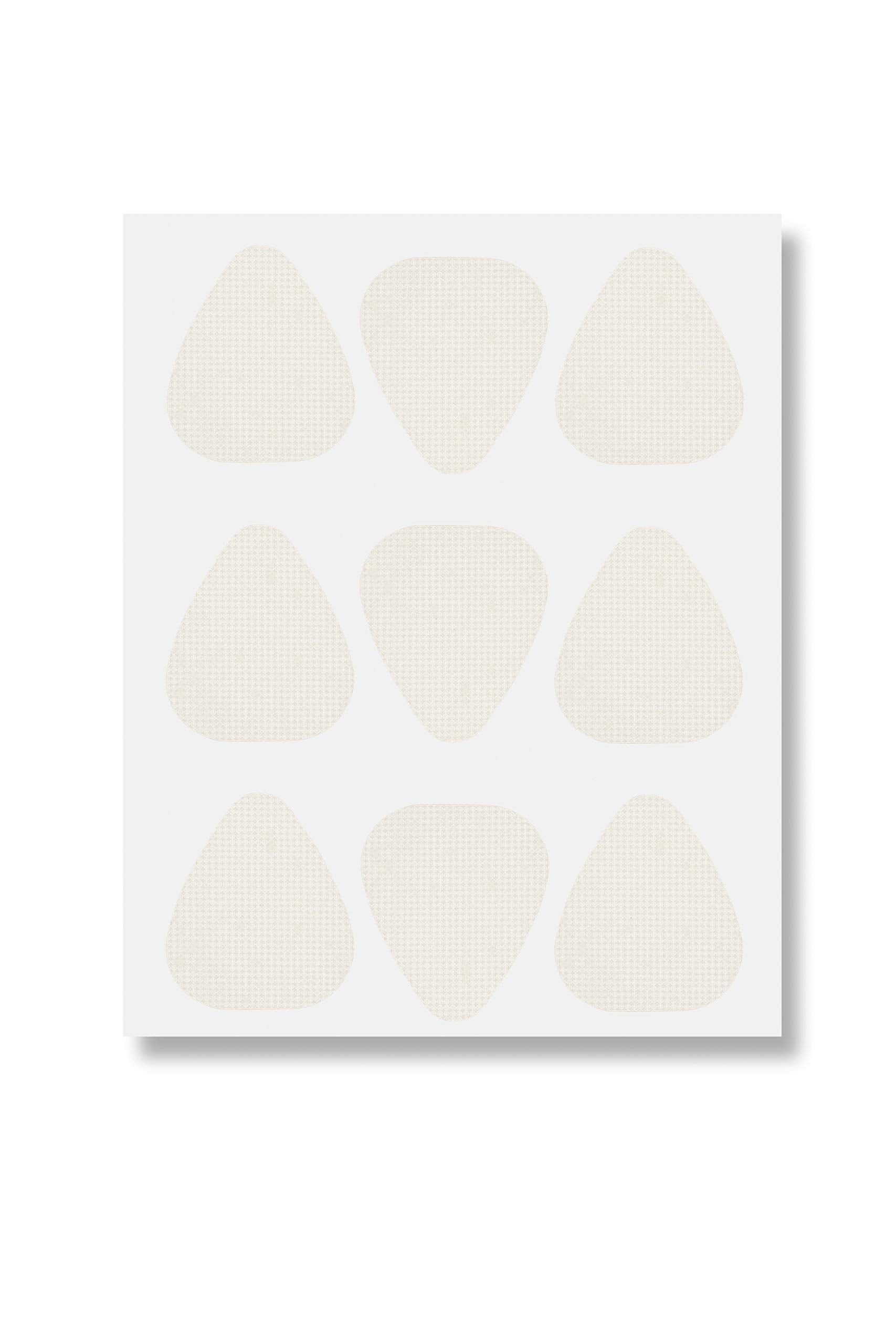 Toute Nuit triangle pansement-visage-mise-en-place: facile à mettre en place et à retirer.
