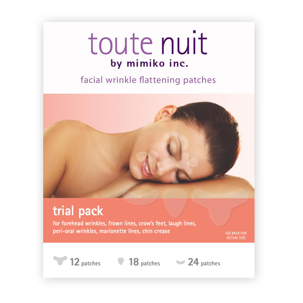 Patch des yeux translucide Toute Nuit, atténue les ridules autour des yeux