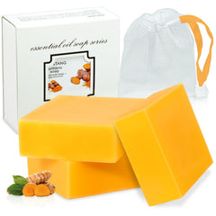 Savon curcuma citron Tovaginsh visage pour éclat et hydratation
