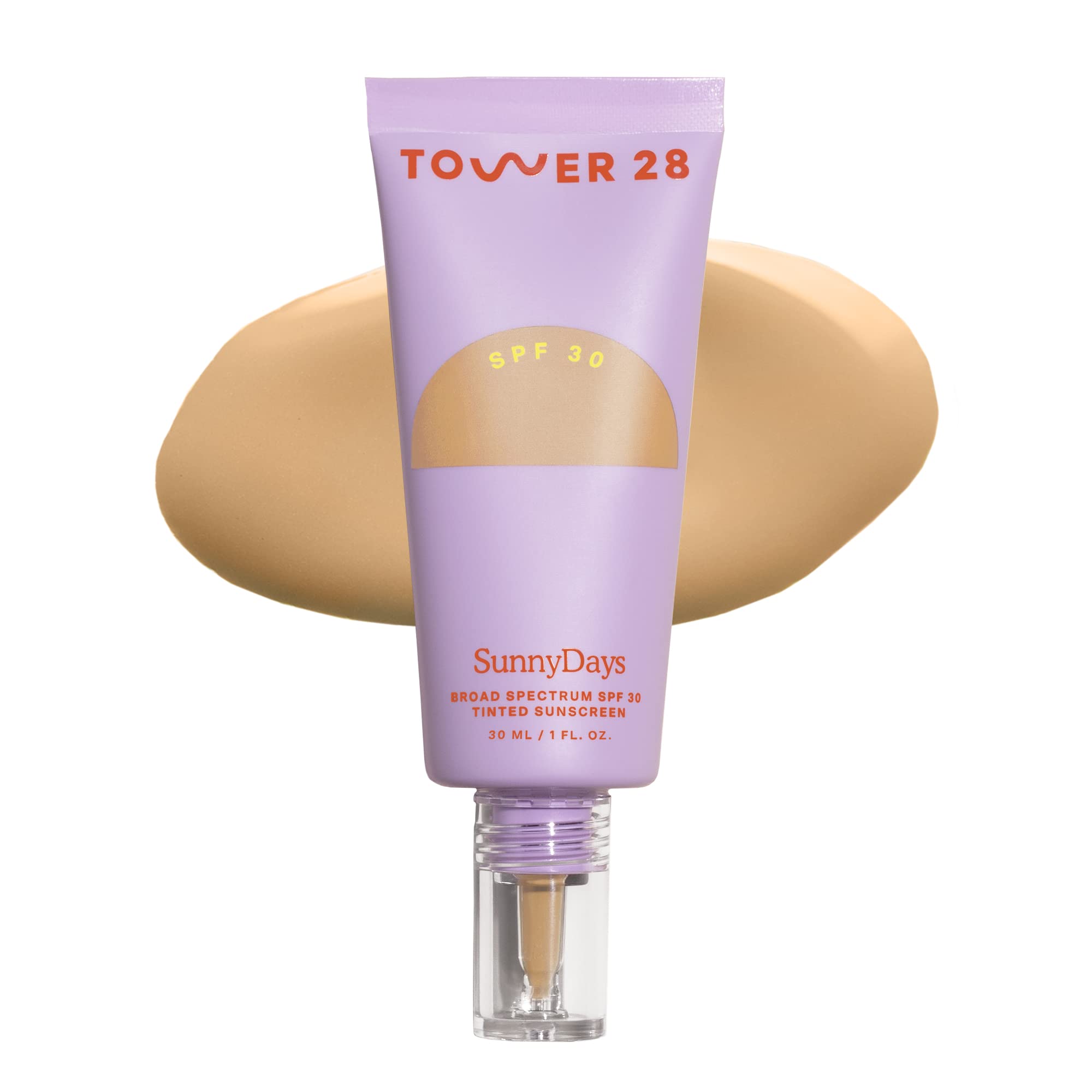 Tower 28 SunnyDays SPF30 flacon teinte légère avec fini naturel