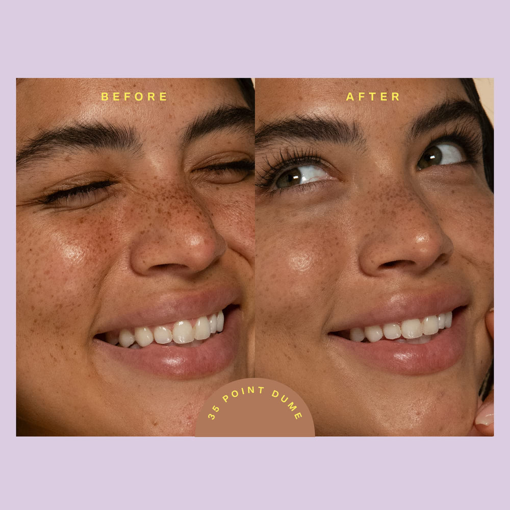 Teinte 35 Point Dume neutre pour un teint naturel.
