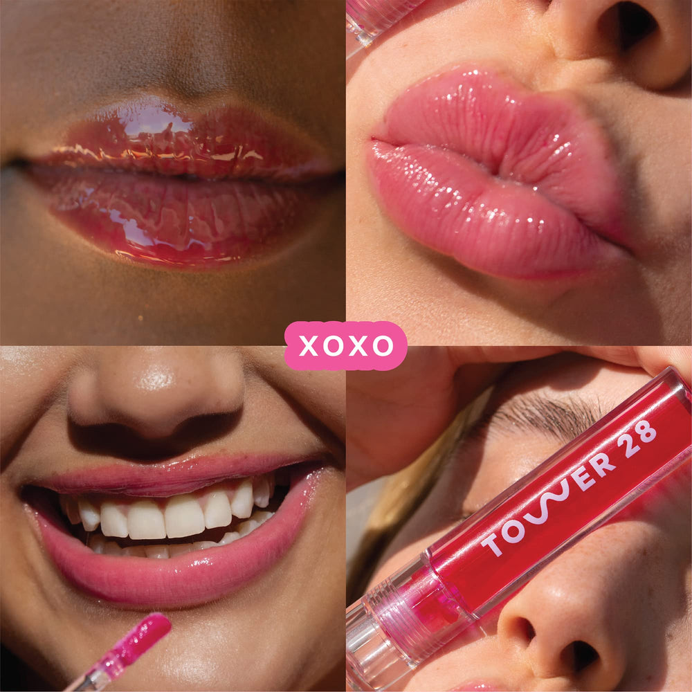 Tower 28 ShineOn Lip Jelly, application facile, glisse parfaitement sur les lèvres.