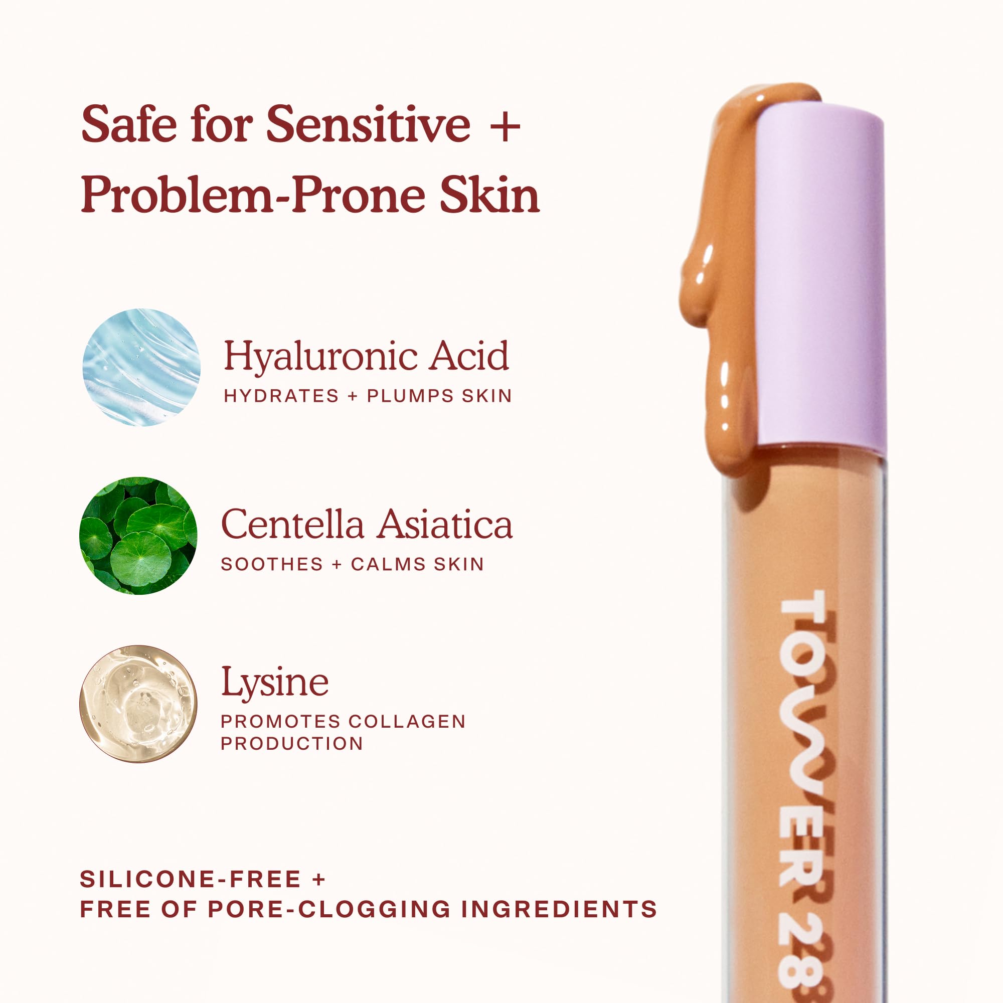 Finition naturelle qui laisse la peau respirer et rayonner sans effet masque.