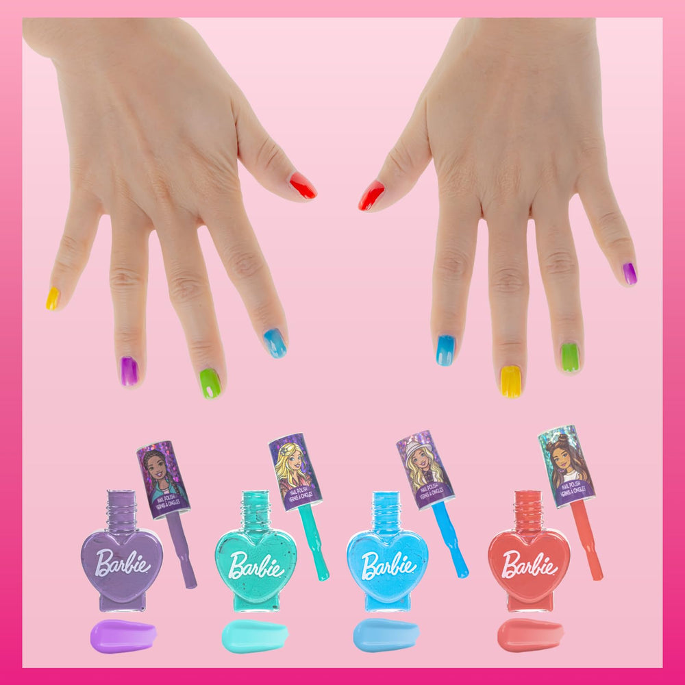 Townley Girl Barbie Film Set: vernis à base d'eau, faciles à retirer.