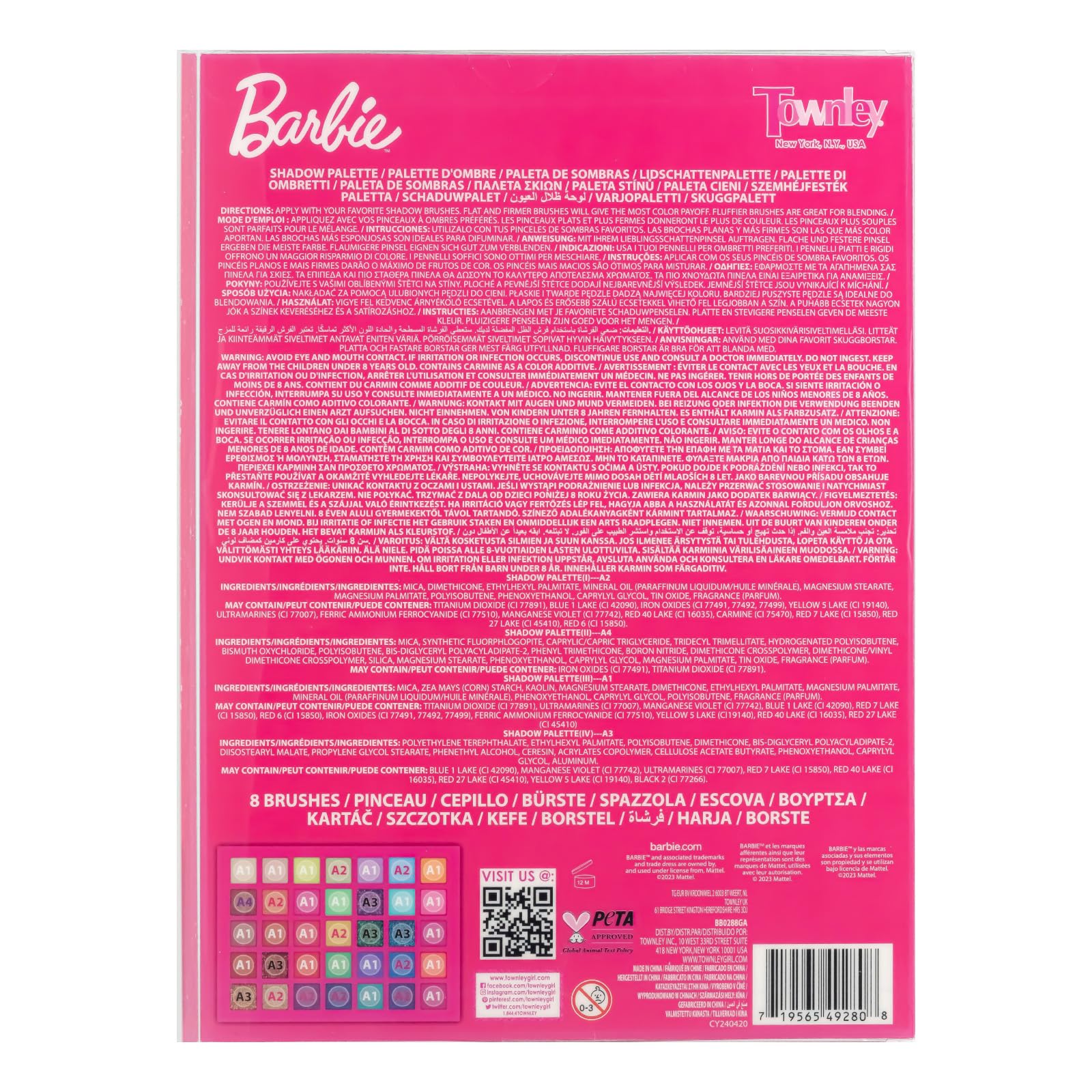 Idée cadeau d’anniversaire Townley Girl Barbie pour plaire aux fans.