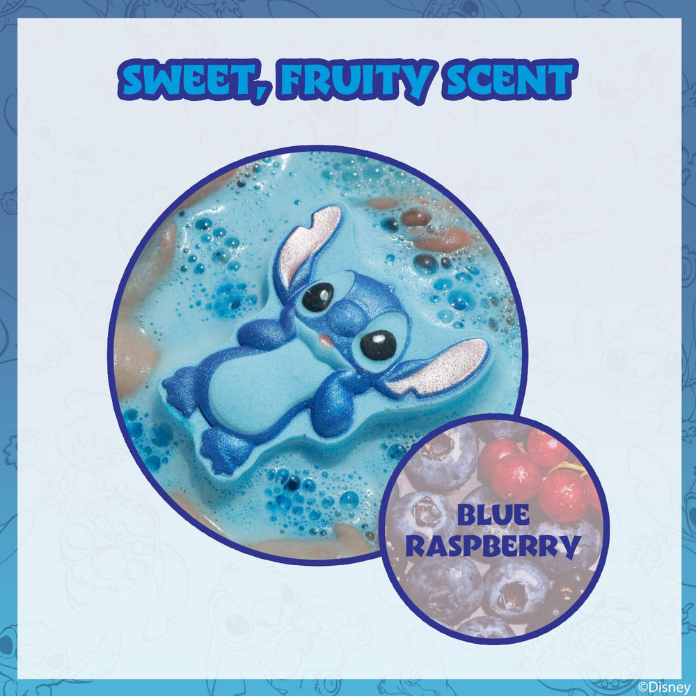 Bombe Stitch Townley Girl multi-couleurs crée effet magique dans l'eau.