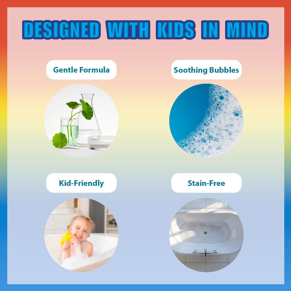 Townley Girl bombes de bain adaptées aux enfants 3 ans et plus, sans danger.