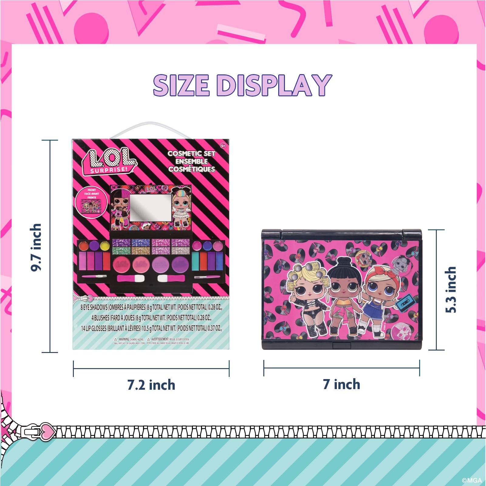 Townley Girl coffret cadeau maquillage pour jeunes princesses