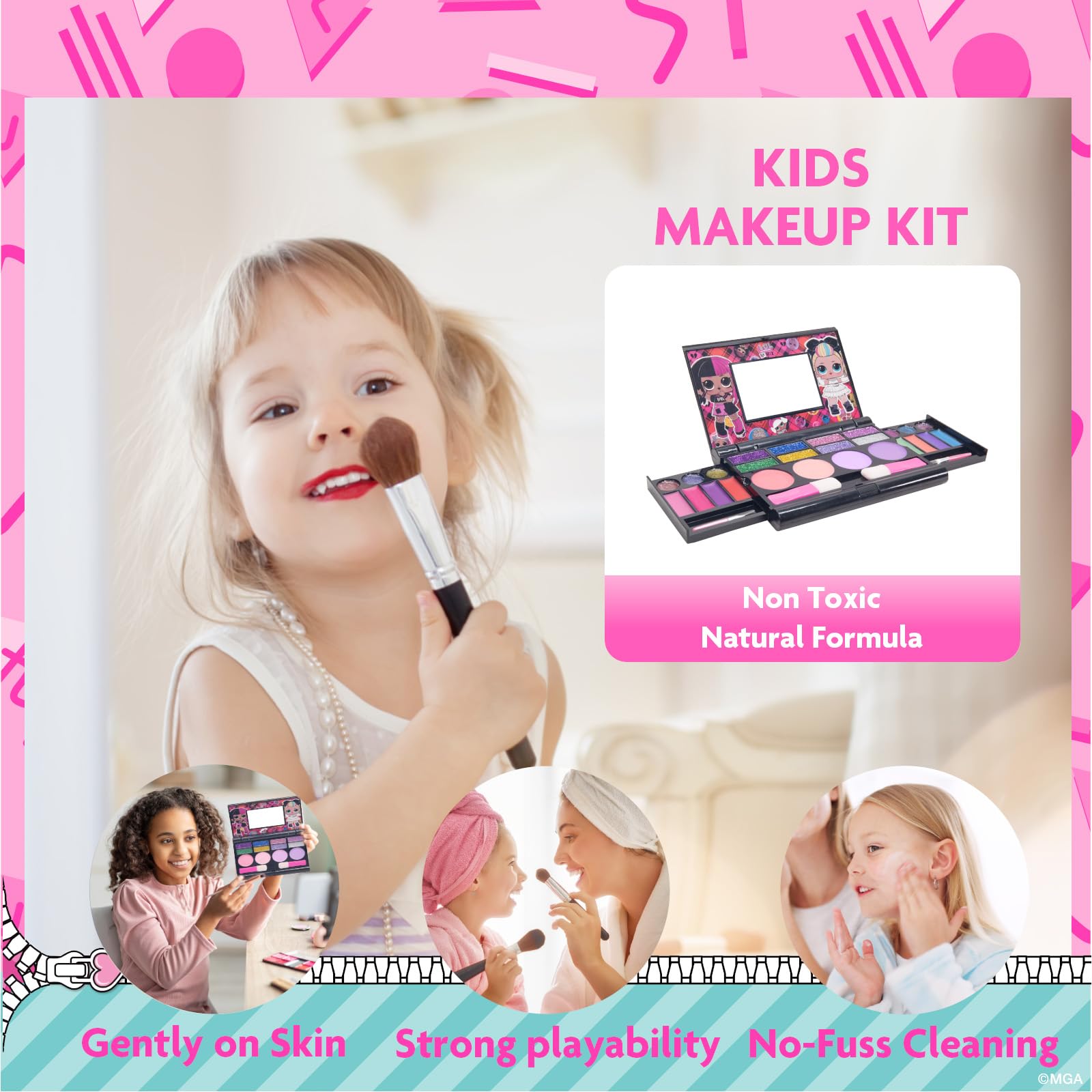 Townley Girl miroir pliable inclus pour retouches rapides