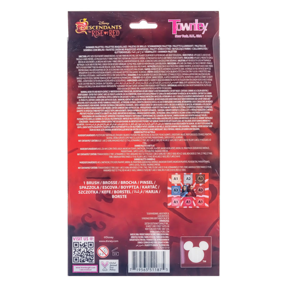 Townley Girl Descendants Rise Red invite à créer un look créatif.