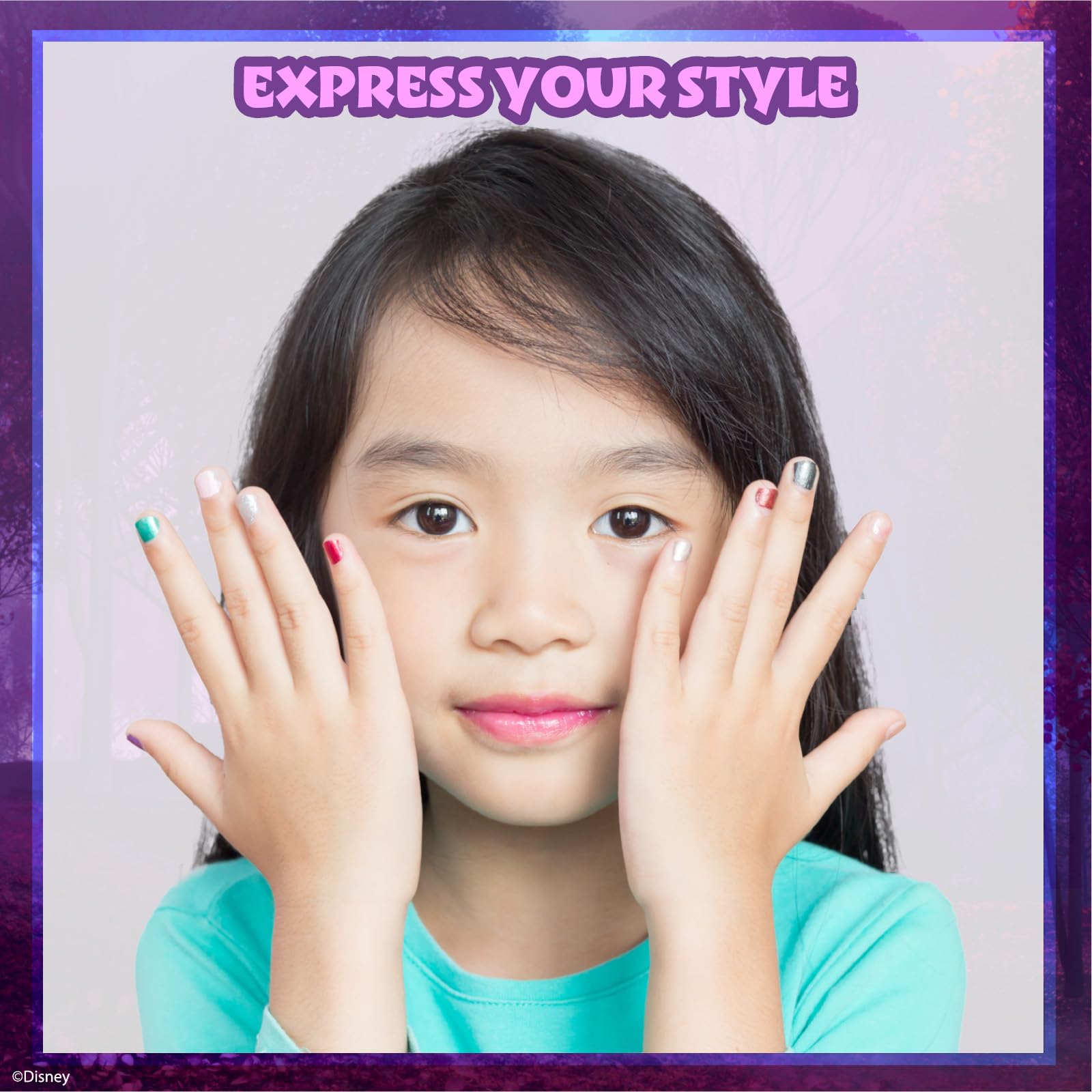 Vernis Townley Girl Disney Frozen corail glitter pour style estival