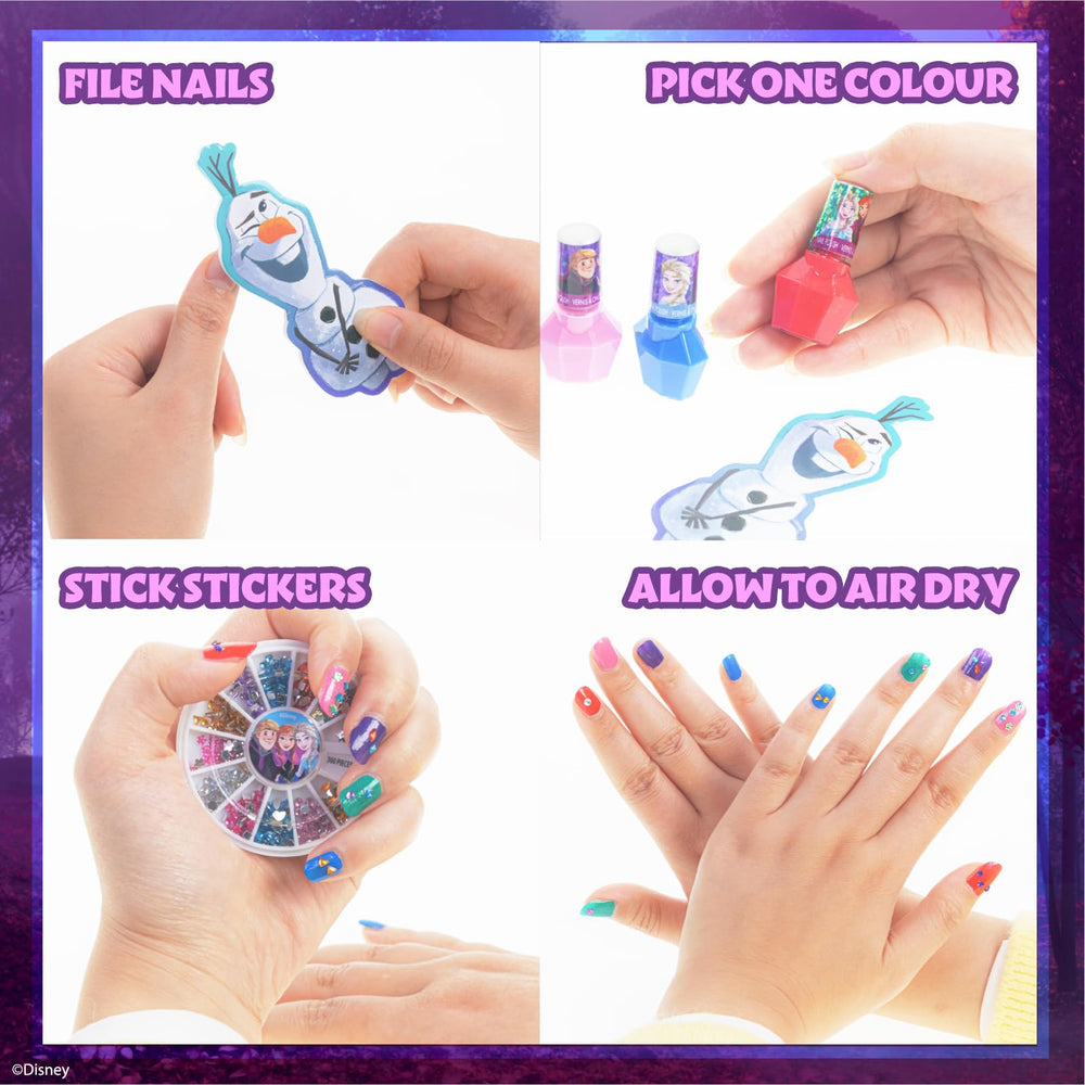 Vernis Townley Girl Disney Frozen vert brillant scintillant pour jour