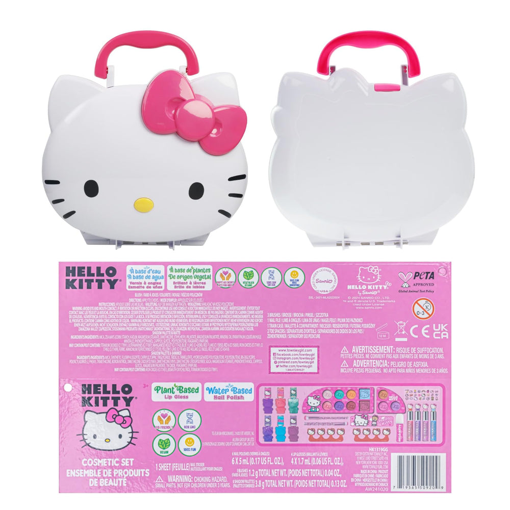 lime à ongles Townley Girl Hello Kitty pour une finition nette.
