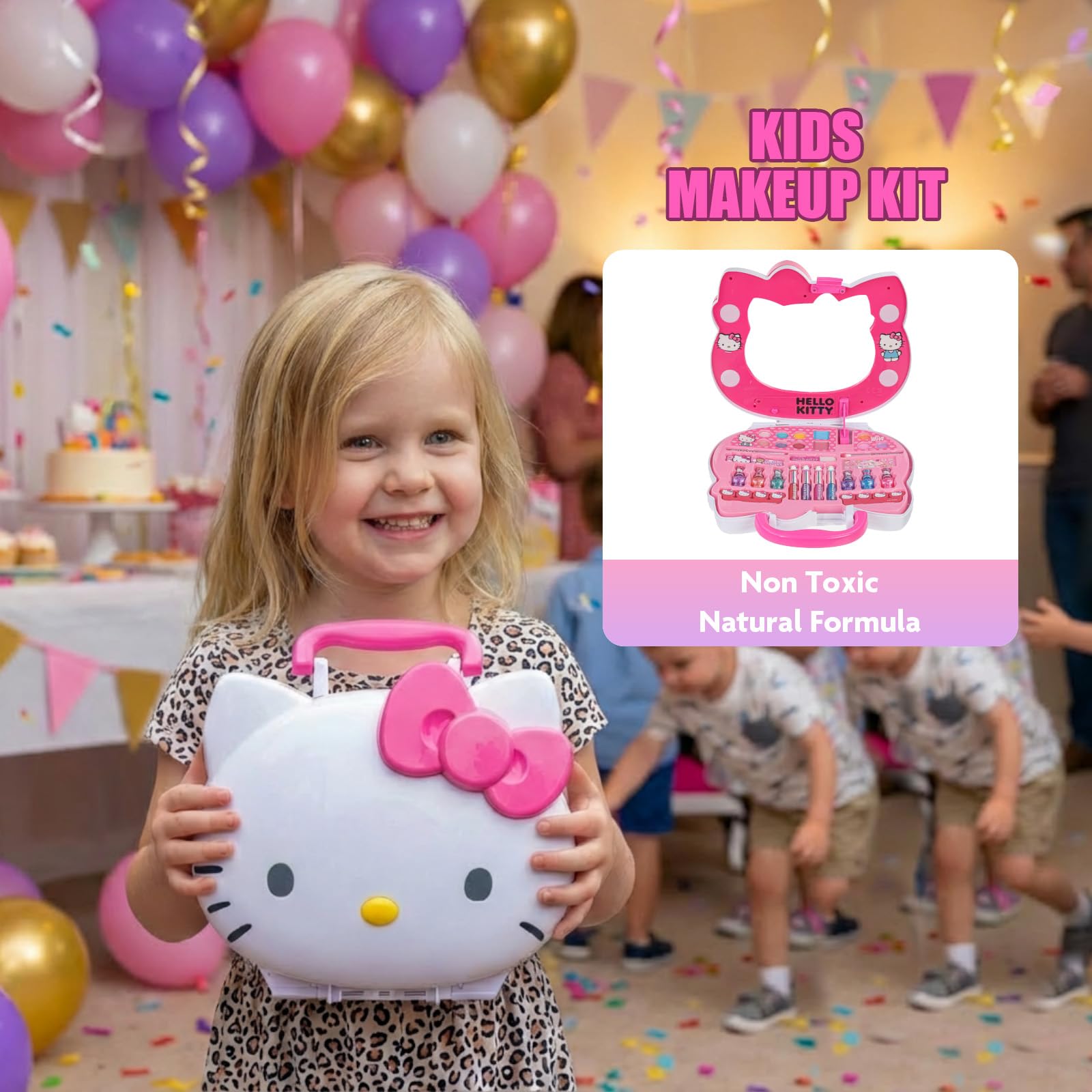 Séparateurs d'orteils Townley Girl Hello Kitty, pratique pour des jeux spa.