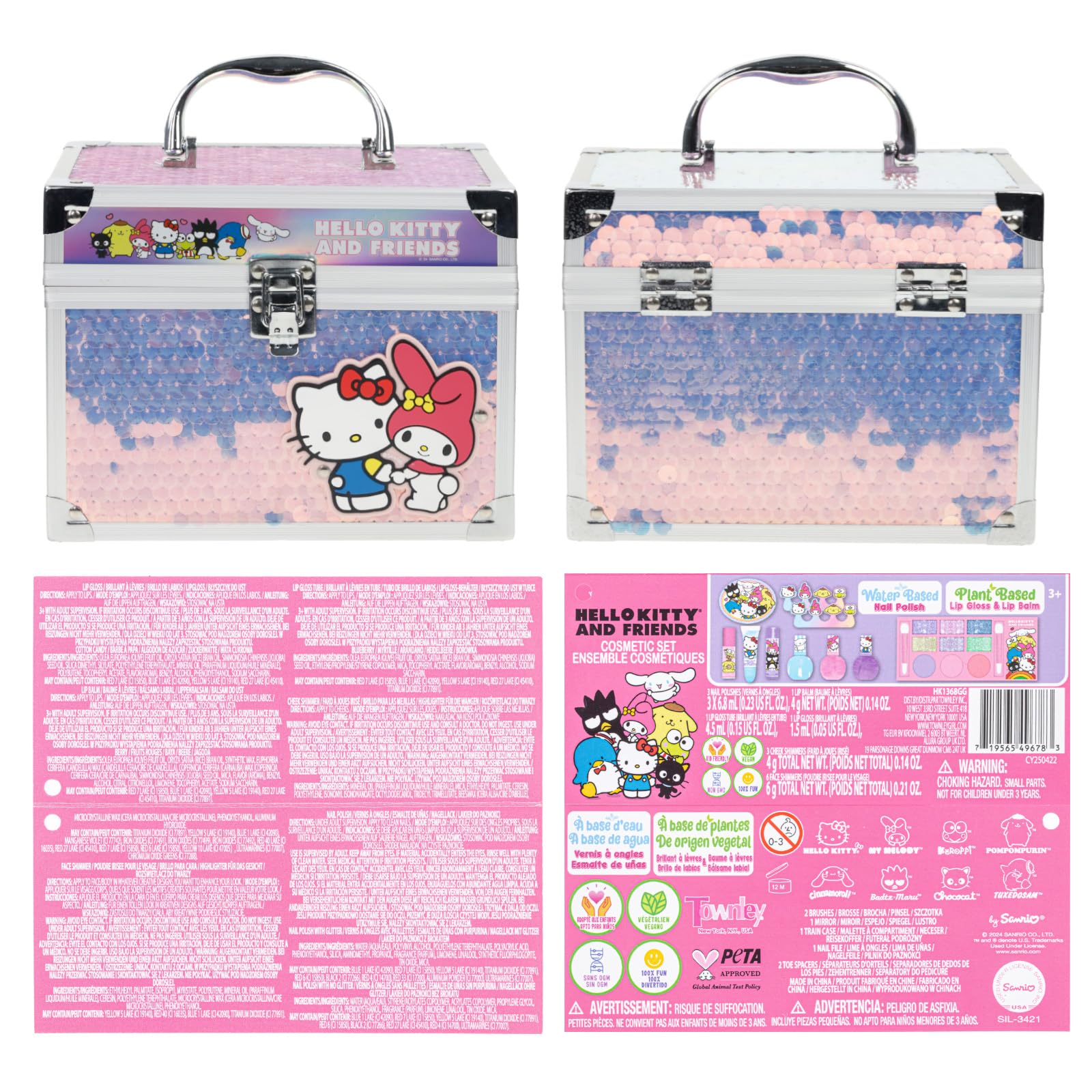 Townley Girl ombres et nacres pour yeux et joues lumineux.
