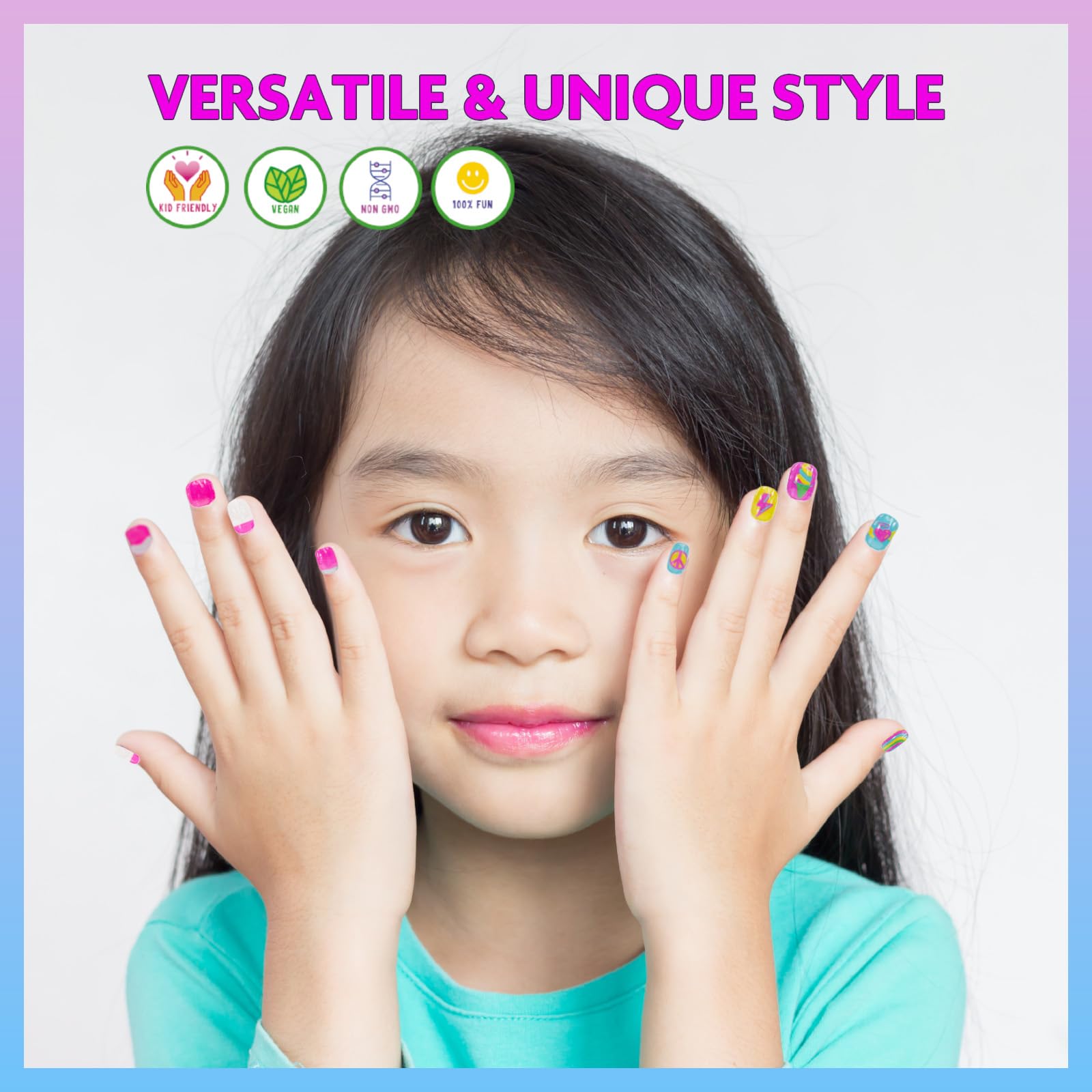 Townley Girl motifs 3D pour un effet tridimensionnel captivant.
