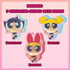 Townley Girl Powerpuff bombe bain bulles peche: bulles et parfum doux à découvrir