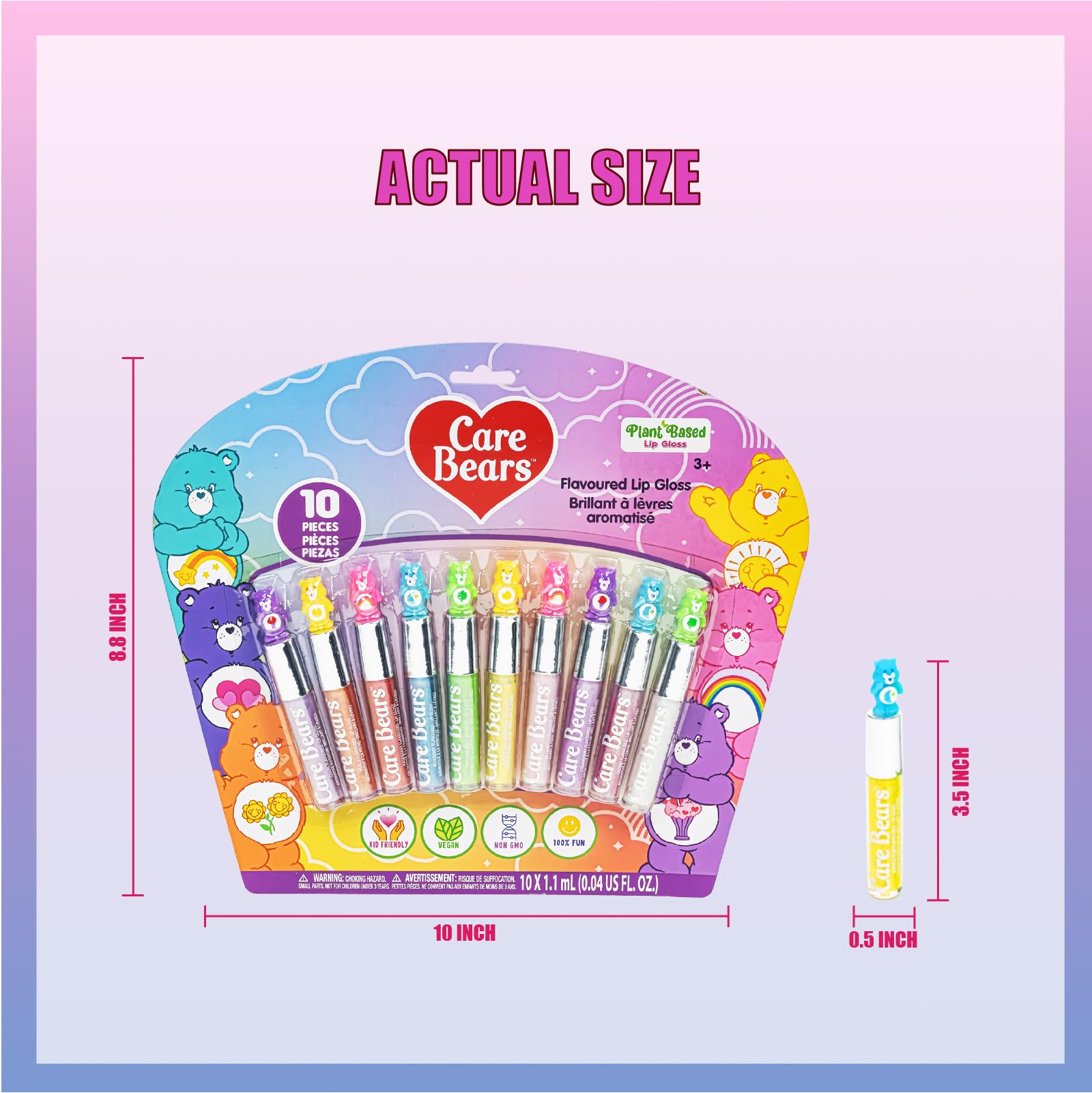 Saveur raisin gloss Townley Girl, look coloré pour jeux imaginatifs