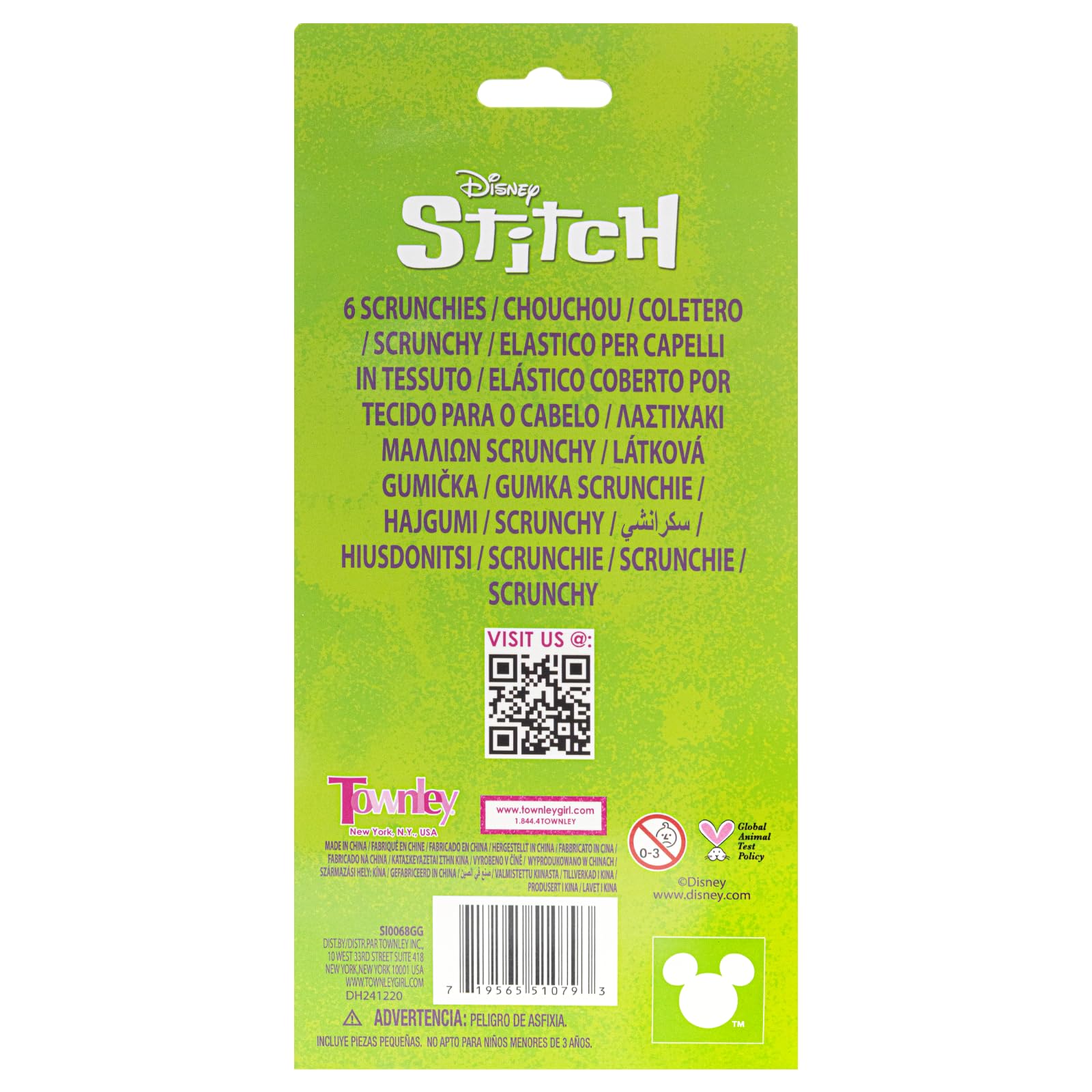 Townley Girl Stitch chouchou emballage attrayant, parfait comme petit cadeau.