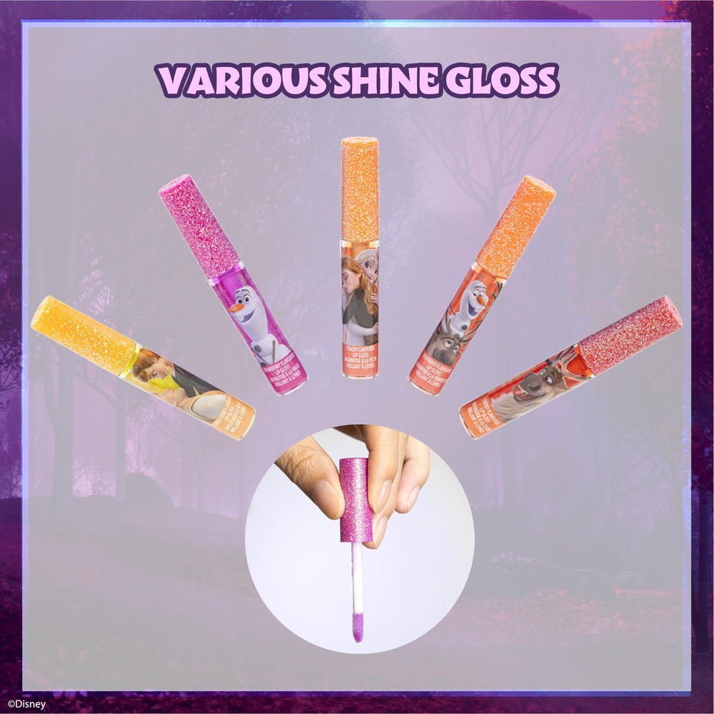 Townley Girl vernis à lèvres Disney Frozen textures – textures douces pour application fluide.