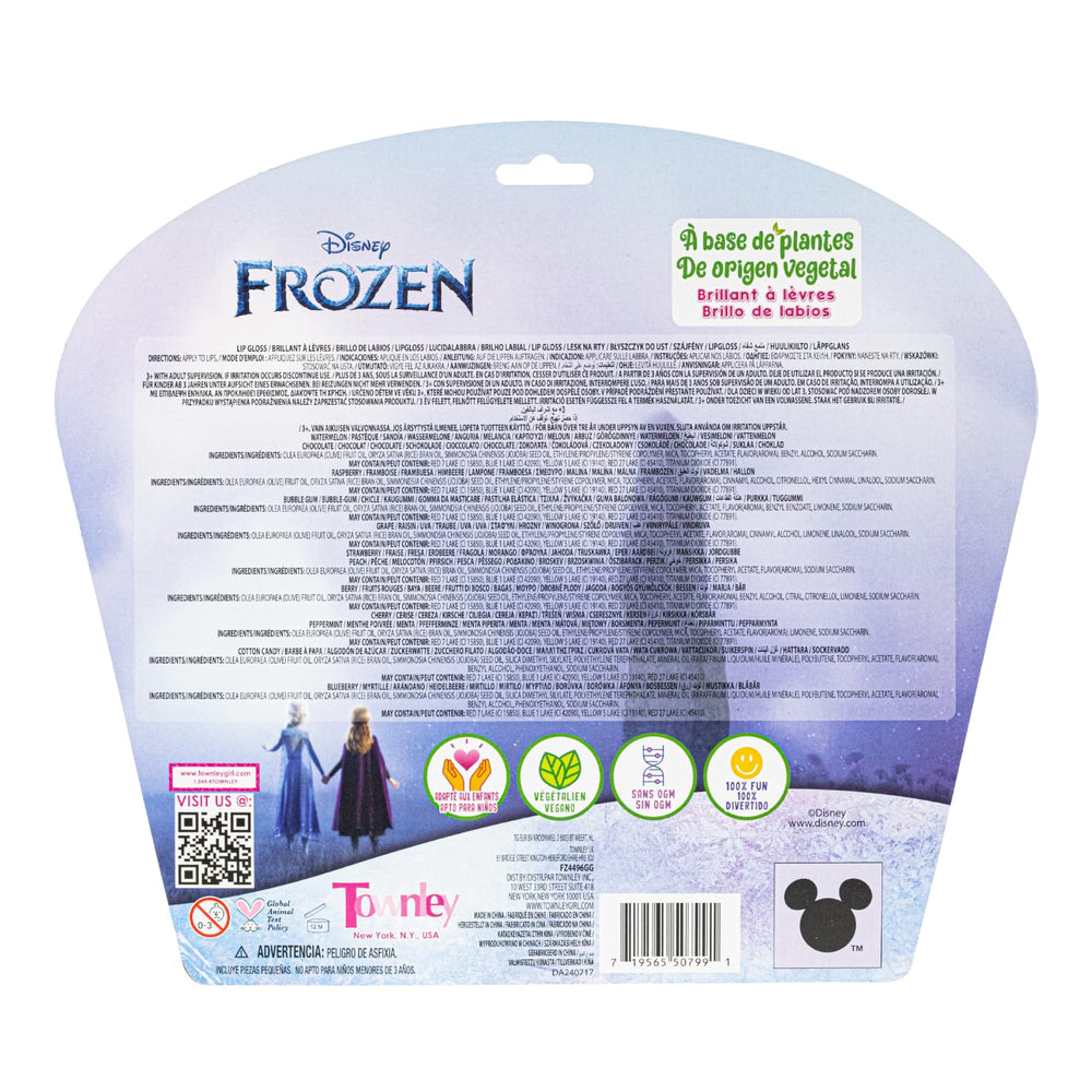 Townley Girl vernis à lèvres Disney Frozen ensemble – ludique et adapté pour jeunes apprentis maquilleurs.