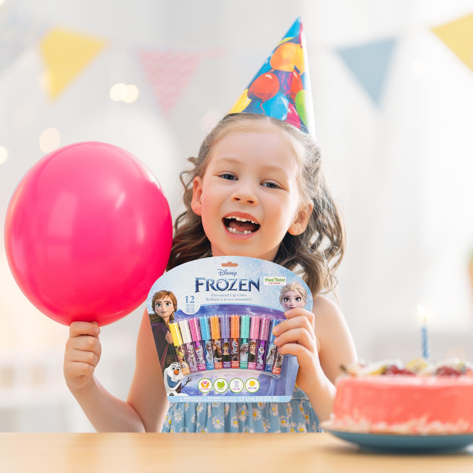 Townley Girl vernis à lèvres Disney Frozen coffret cadeau – parfait pour petites surprises.