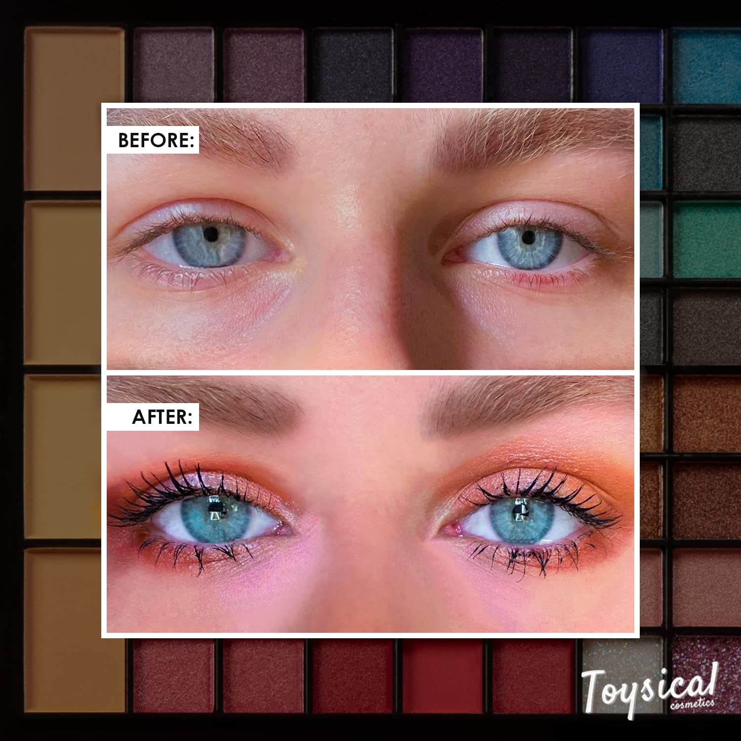 Toysical appliateurs yeux inclus pour une application précise