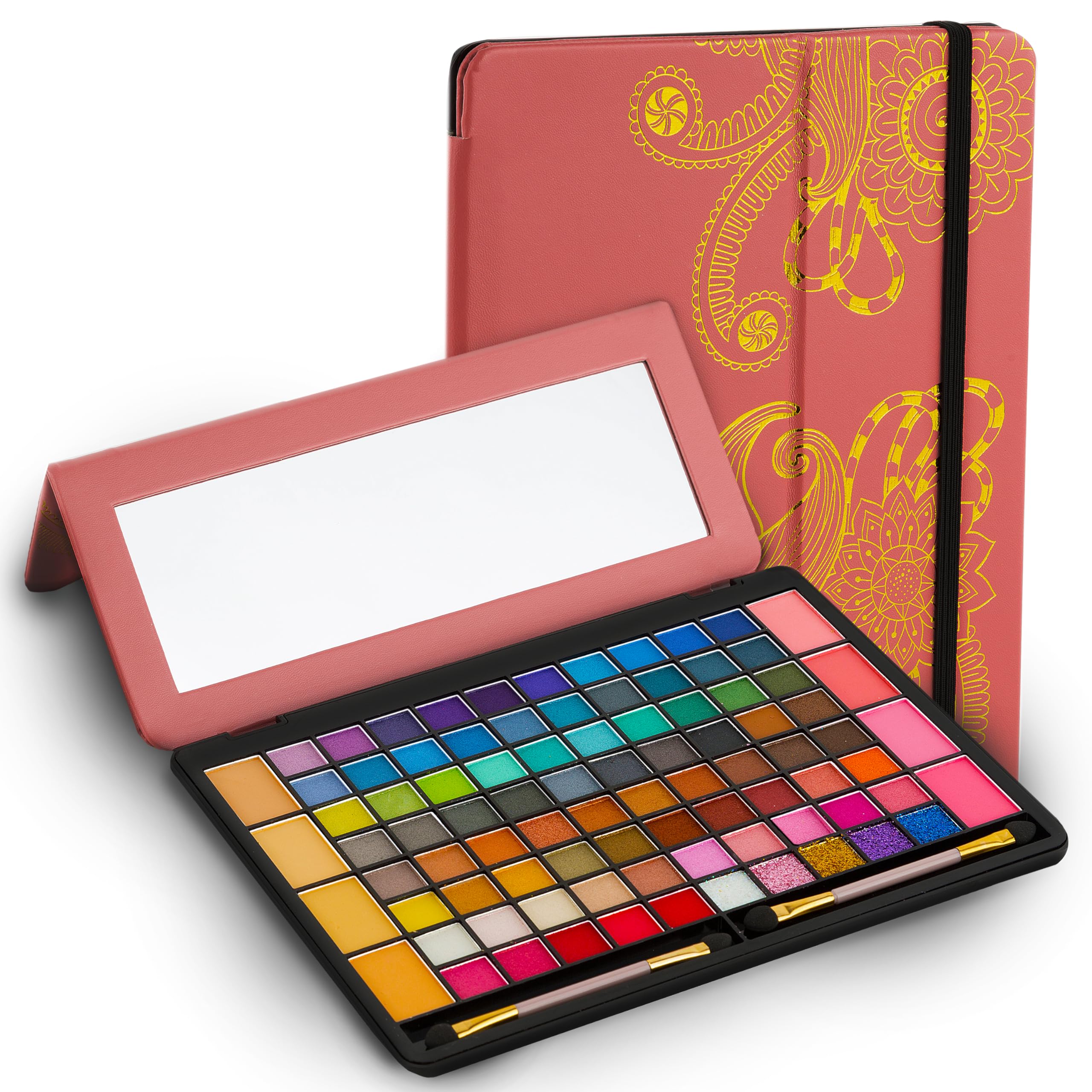 Toysical étui cuir-tablette design, maquillage tout-en-un pratique à emporter