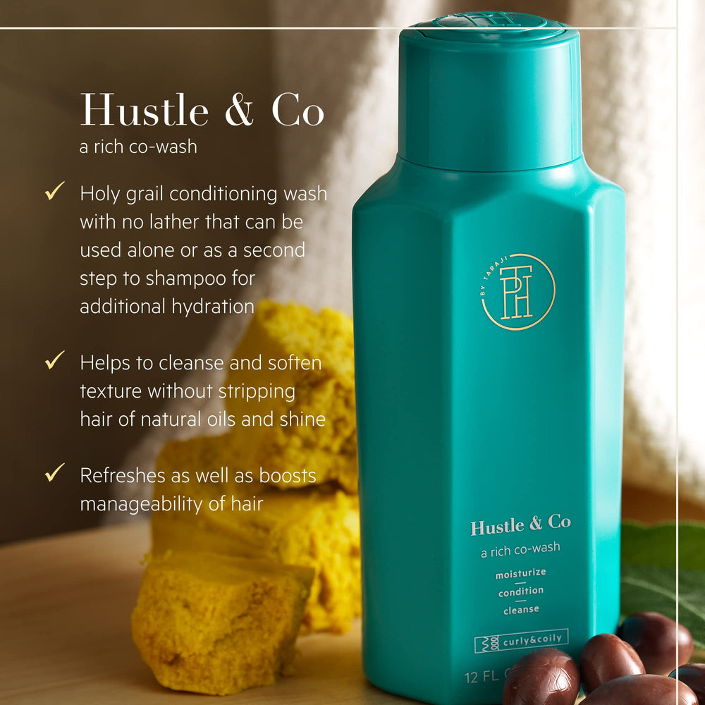 TPH Taraji Hustle Co convient aux cheveux bouclés et ondulés, définition naturelle.