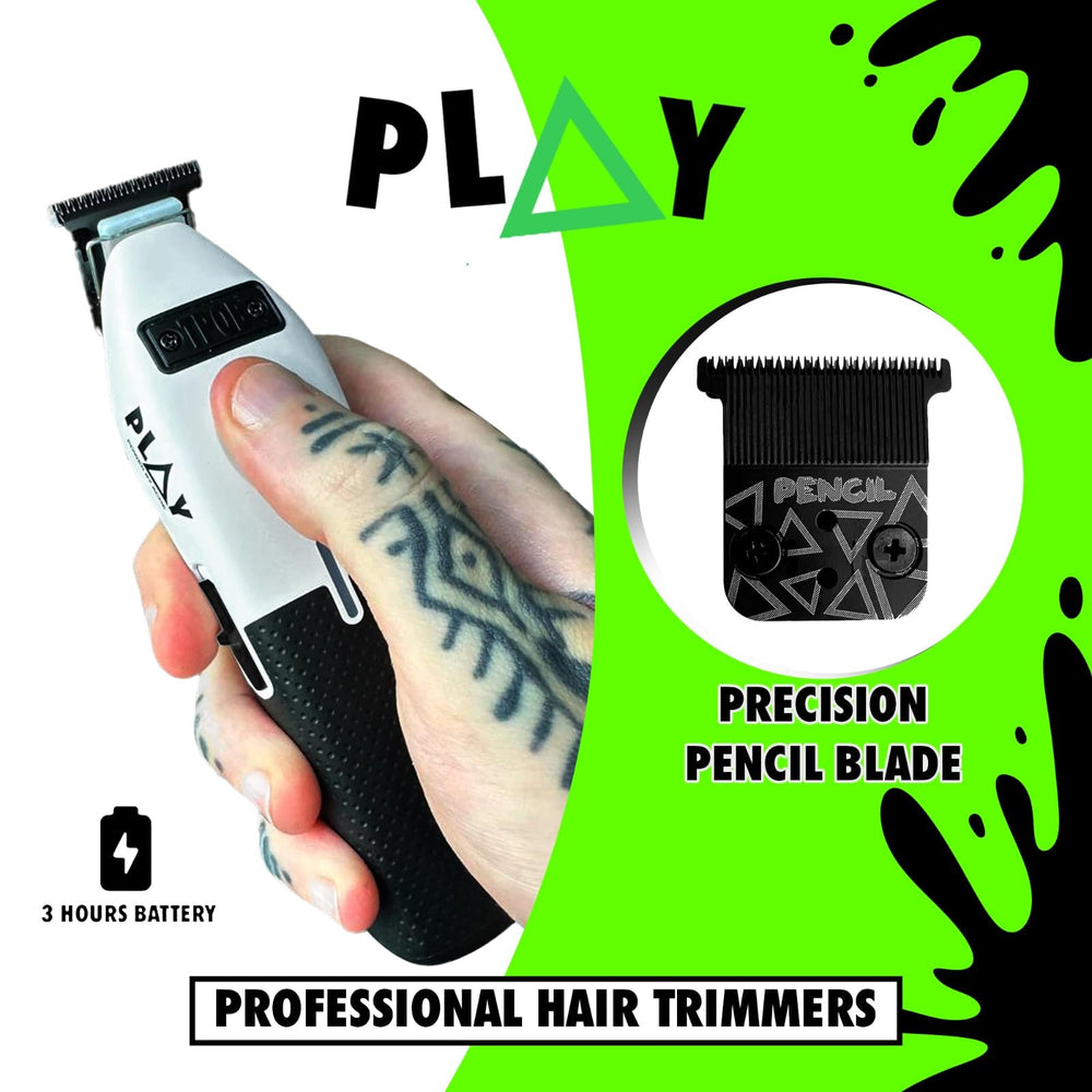 TPOB Play lame Softy avec réservoir d'huile pour une coupe lisse.