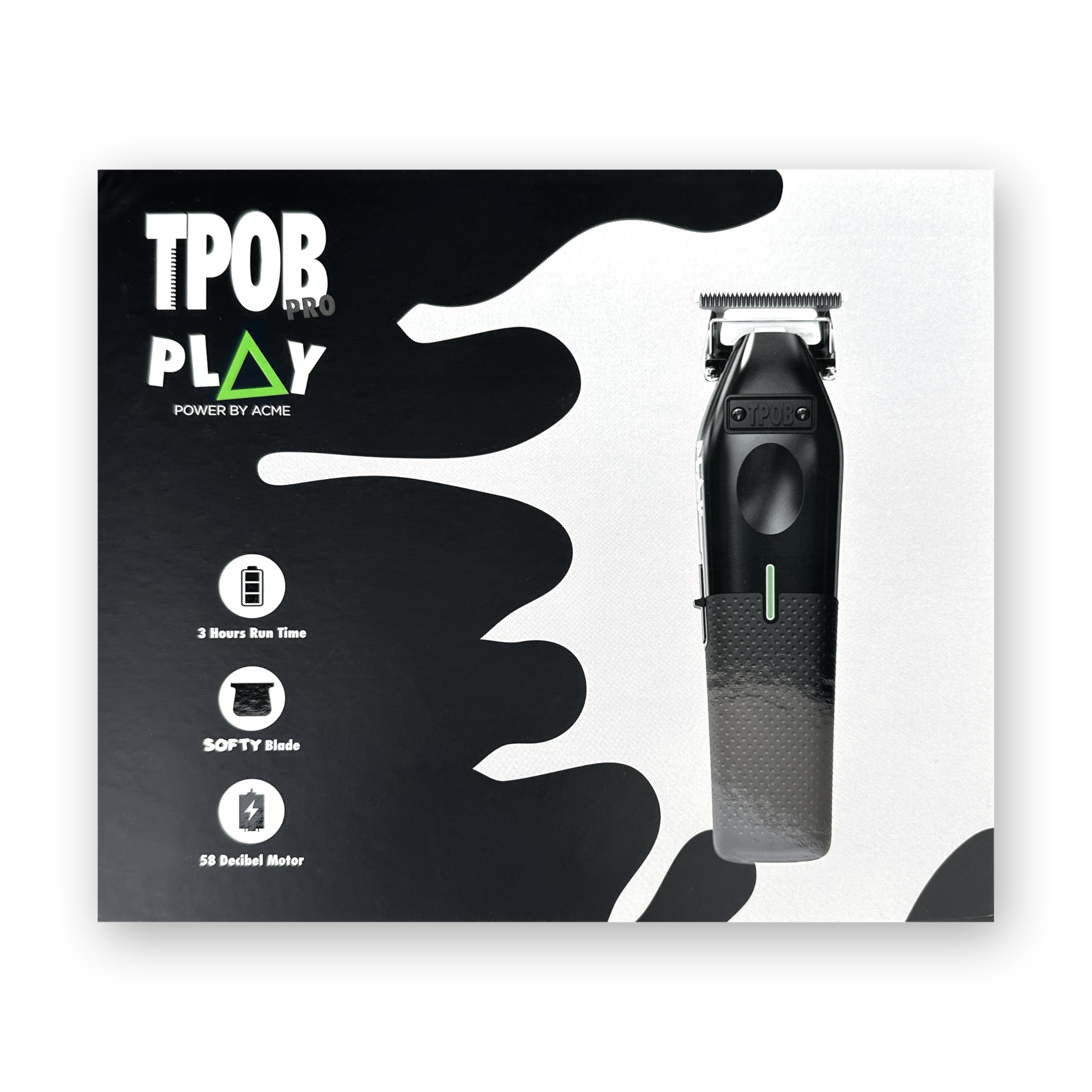 TPOB Play Trimmer lame Softy, coupe douce et contrôlée.