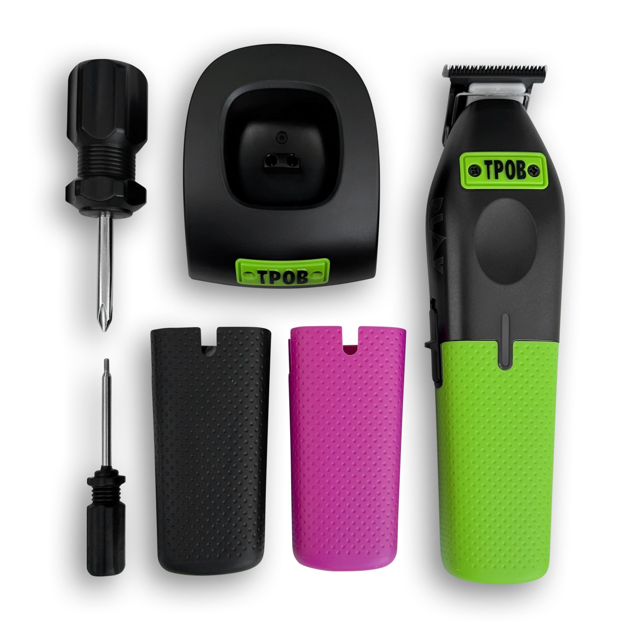 TPOB Play Trimmer moteur silencieux pour un travail en toute discrétion.